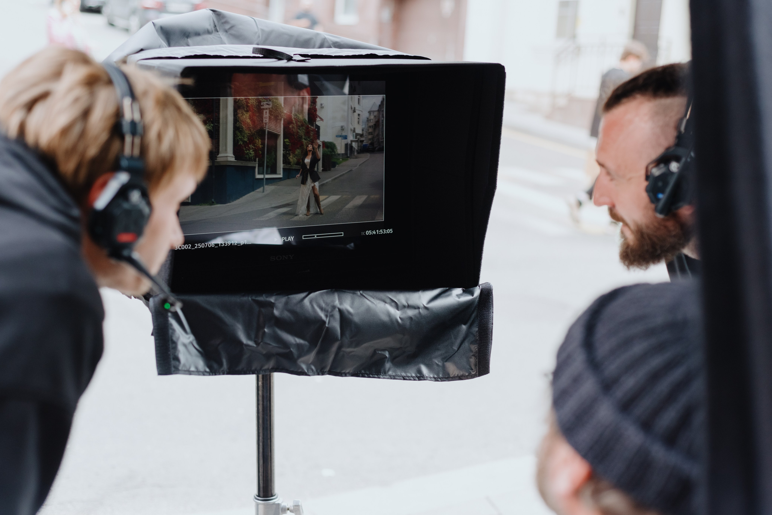 Бэкстейдж съемки клипа. Фотограф в Москве