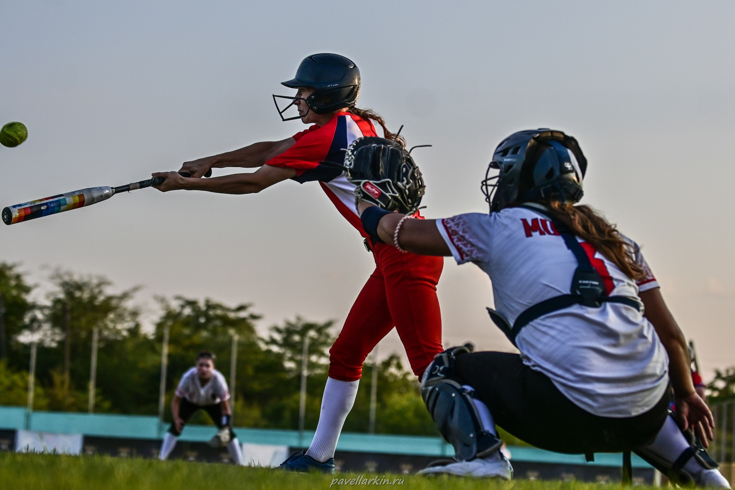 Софтбол: Финал юношеской спартакиады 2025 года. Спортивный фотограф, фотожурналист Павел Ларькин