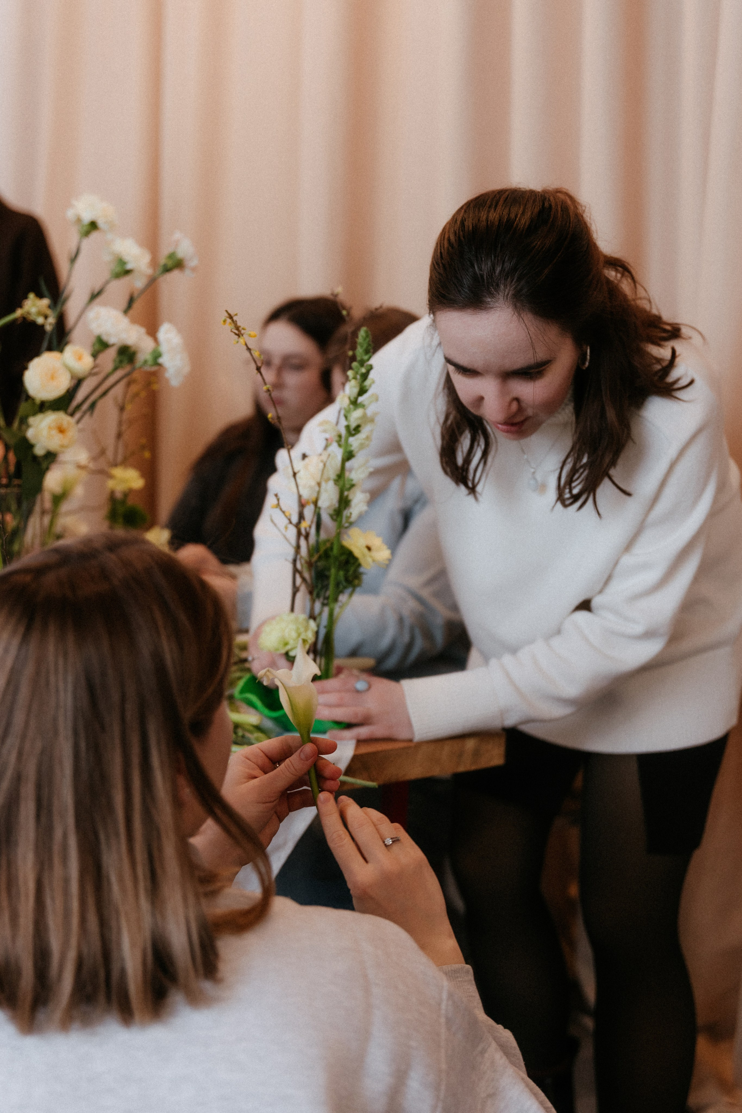 Мастер Класс по созданию Экибаны. Фотограф Муратова Алена