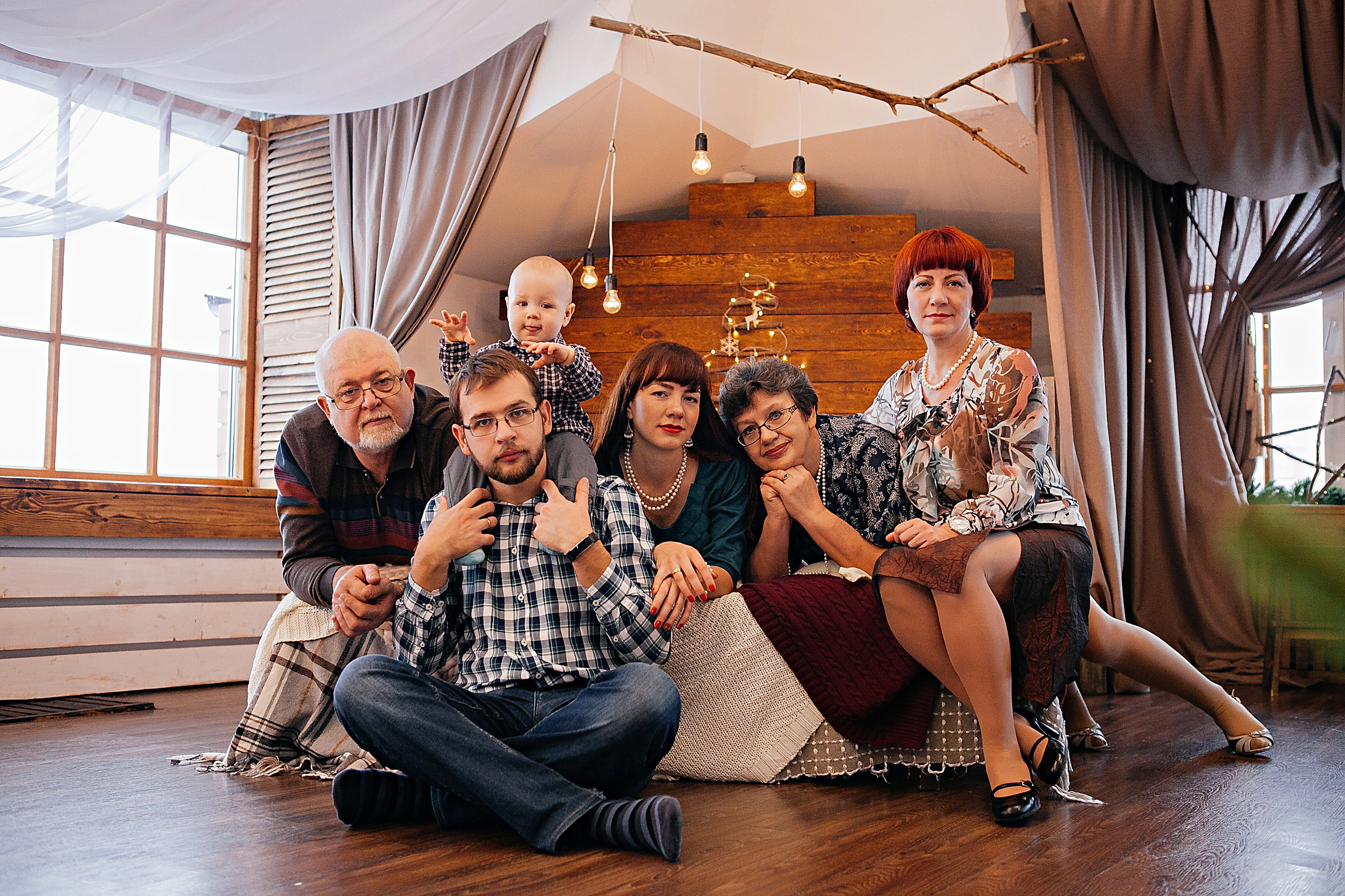 Семейный Новый год. Фотограф в Иркутске Анастасия Григорьева