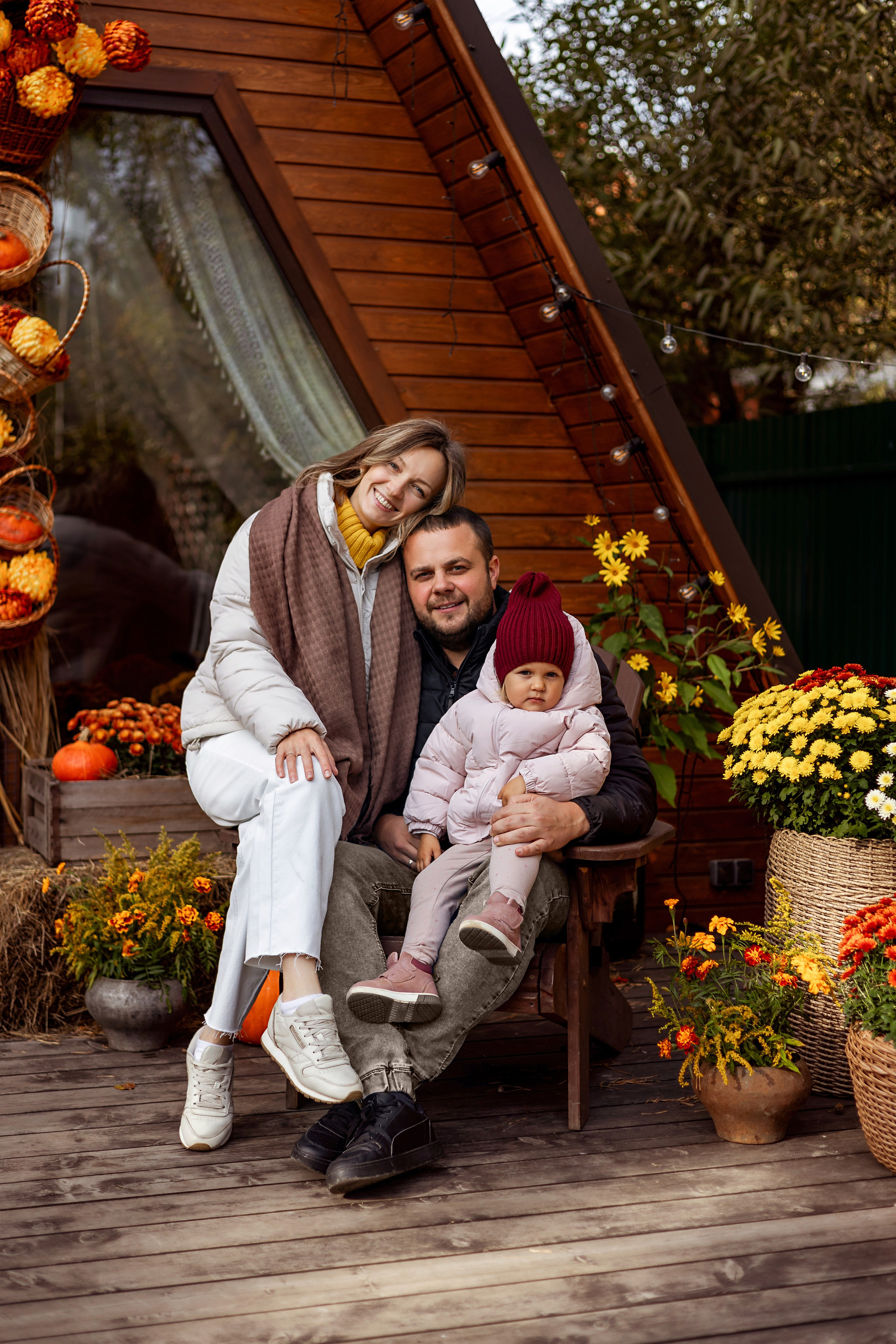 Осенняя съемка в А-домике. Фотограф Ульянкина Мария