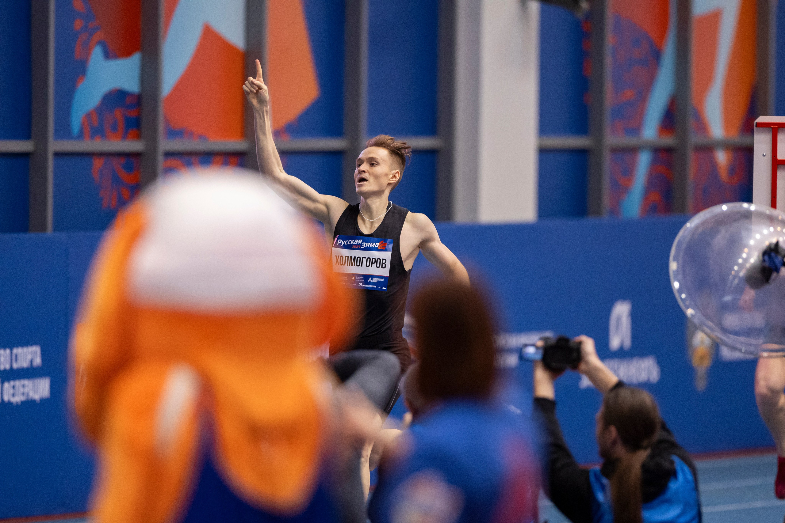 Турнир по легкой атлетике «Русская зима». Спортивный репортажный фотограф Казань Нафис Сиразетдинов