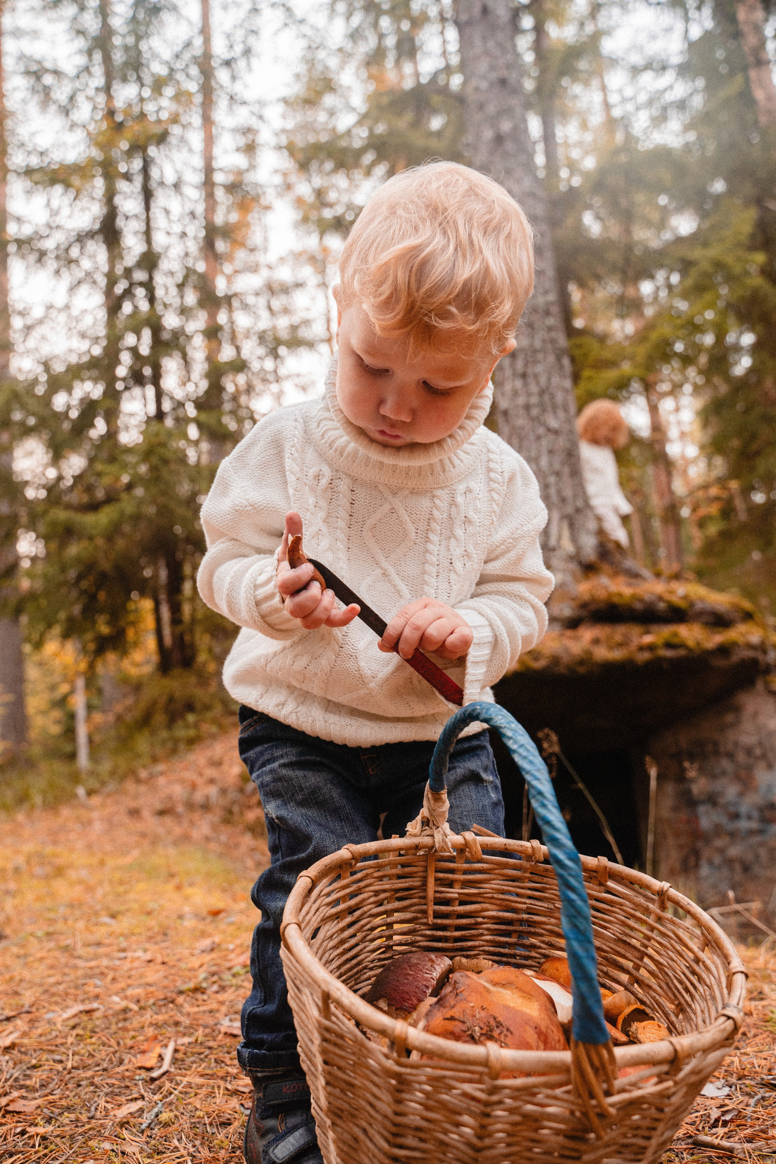 Осенью в лесу!. Бренд и контентные фотосессии, портреты и лавстори в Санкт-Петербурге