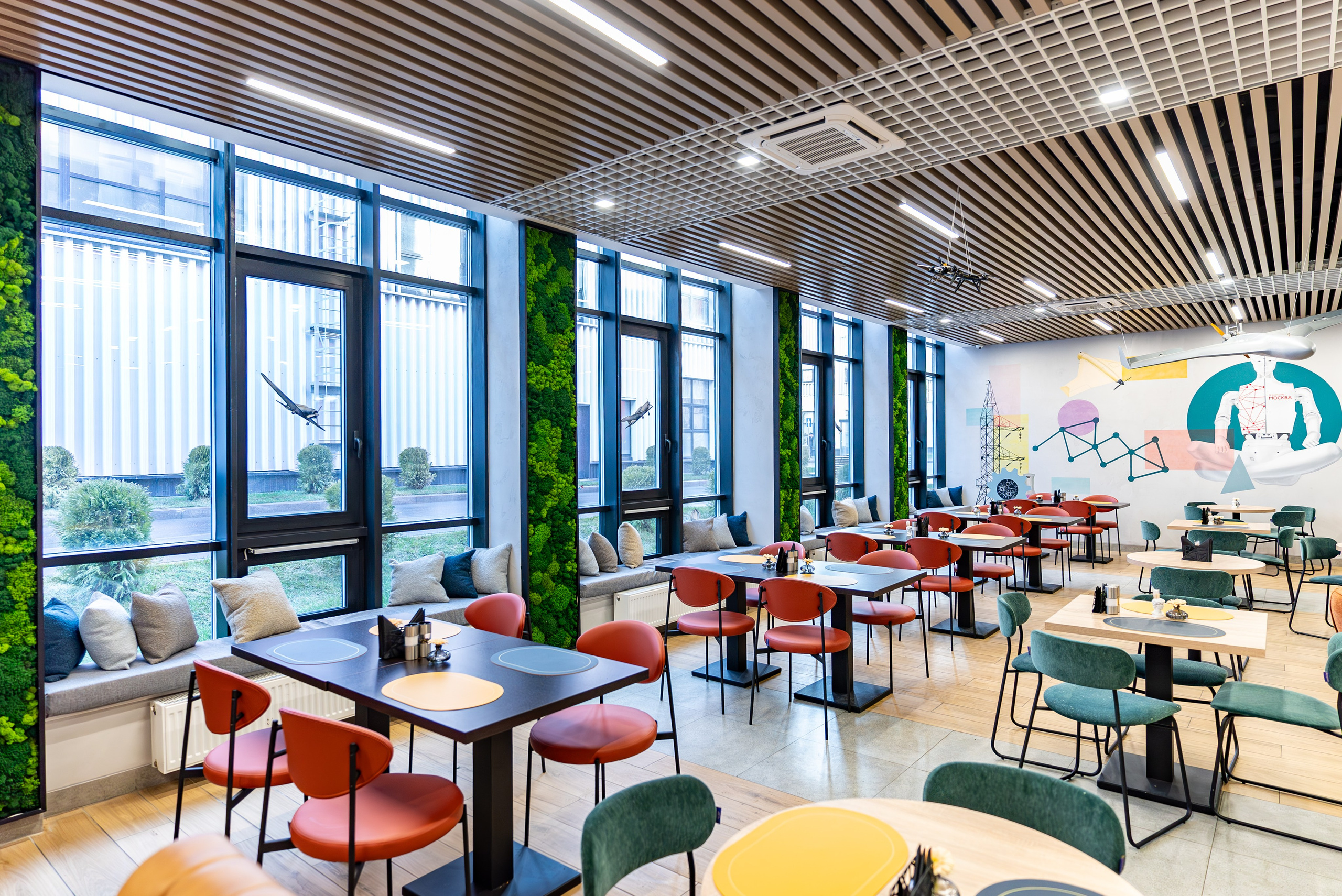 Индустриальный парк — озеленение. KUSTOV PRODUCTION — профессиональная фотосъёмка в Москве