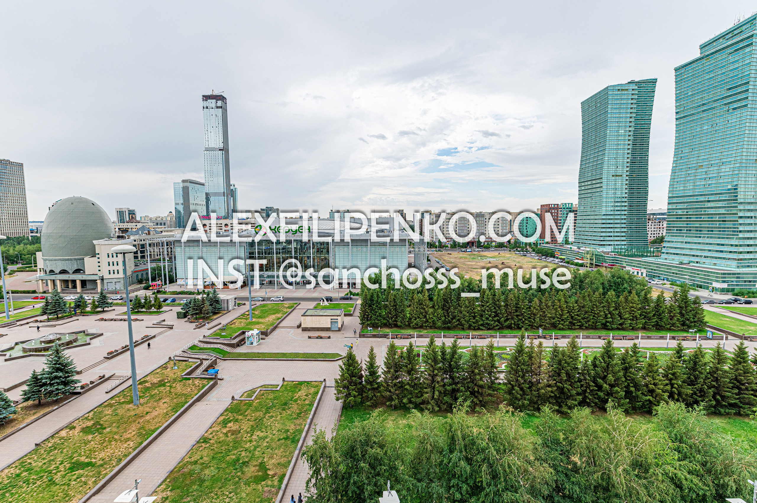 ЖК «На Водно-зеленом бульваре». Фотограф интерьера недвижимости и архитектуры в Астане