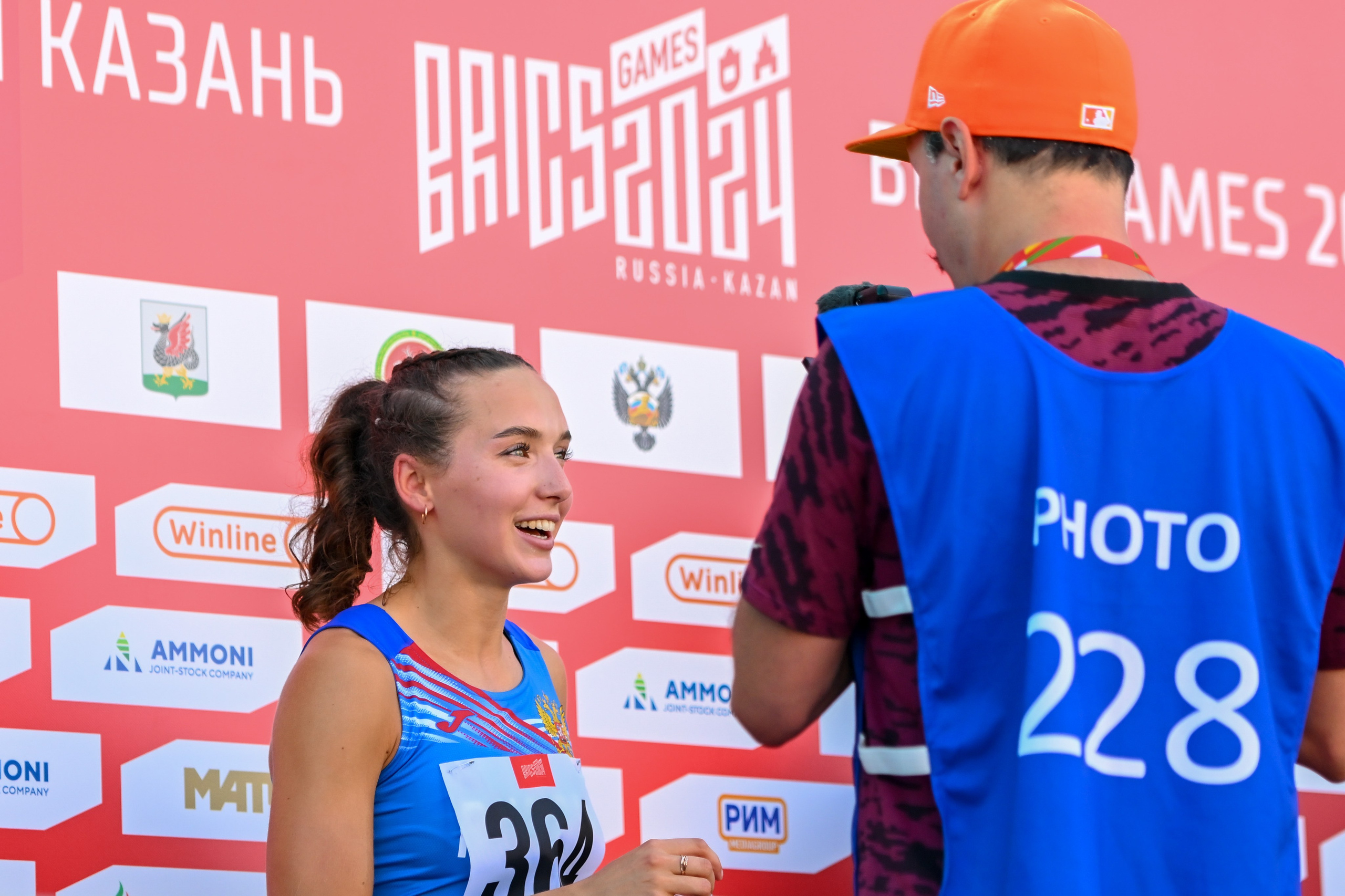 Легкая атлетика «Спортивные игры стран БРИКС». Спортивный и репортажный фотограф в Казани Вячеслав Сатонин