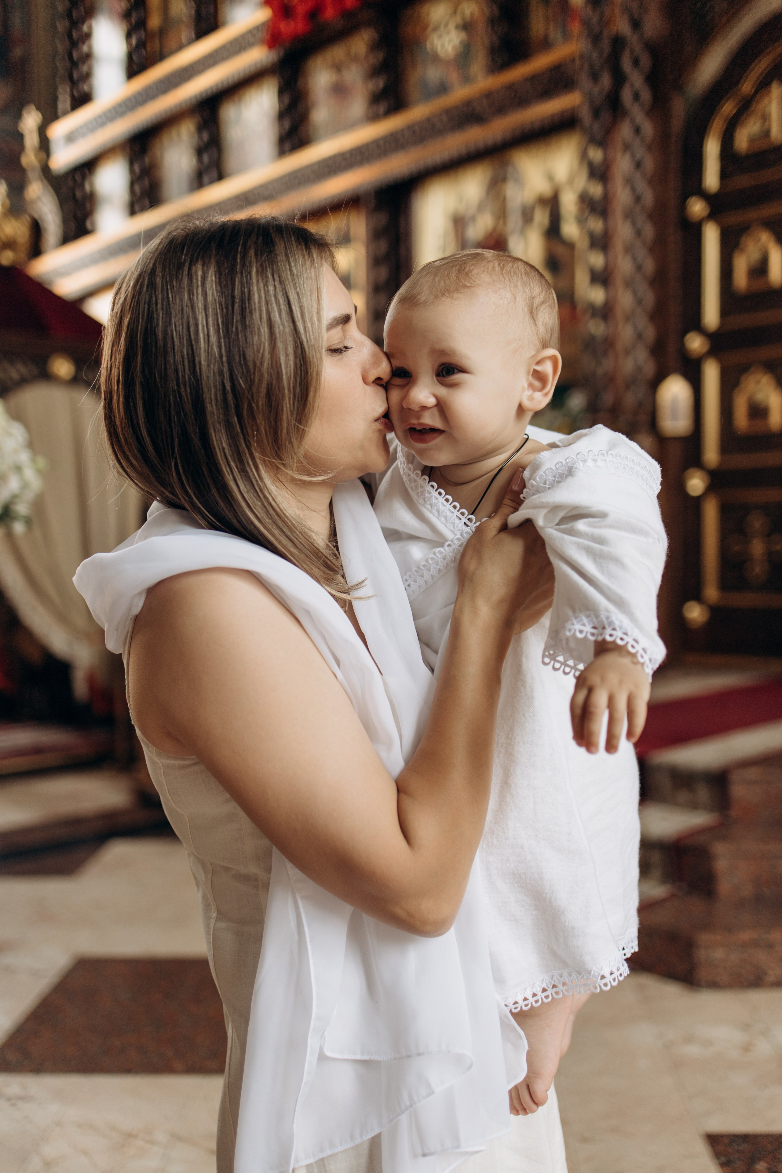 Крещение Радмира. Самый теплый фотограф в Краснодаре Рябоконь Ксения