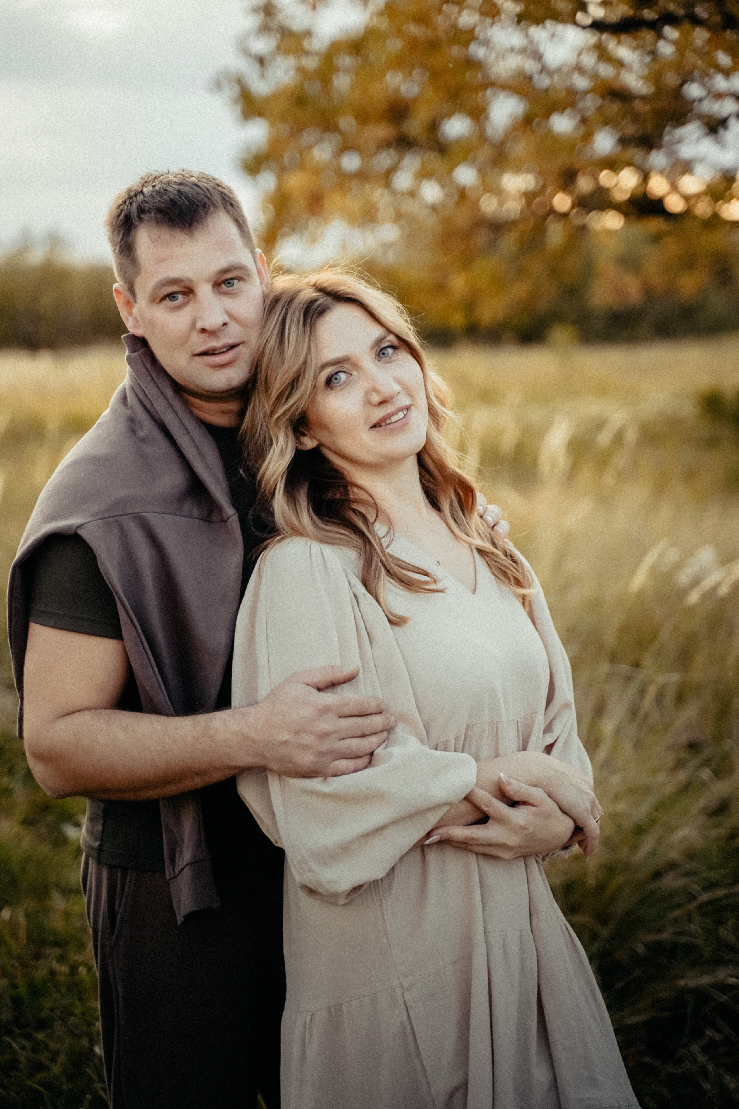 Семья на природе