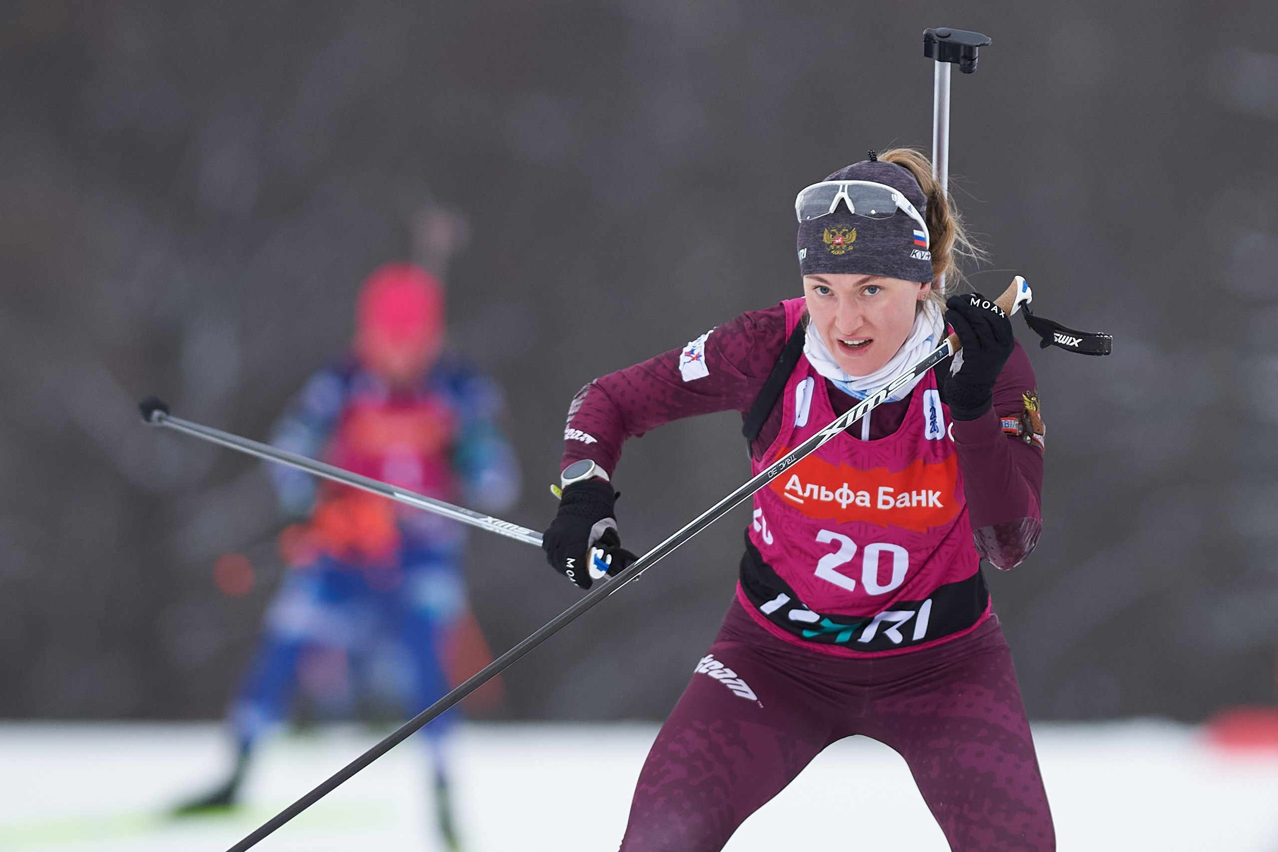 Биатлон. Чемпионат России — 2024/2025, 3-й этап, Ижевск. Ижевская винтовка. Спортивный репортажный фотограф в Ижевске Сергей Мерзляков