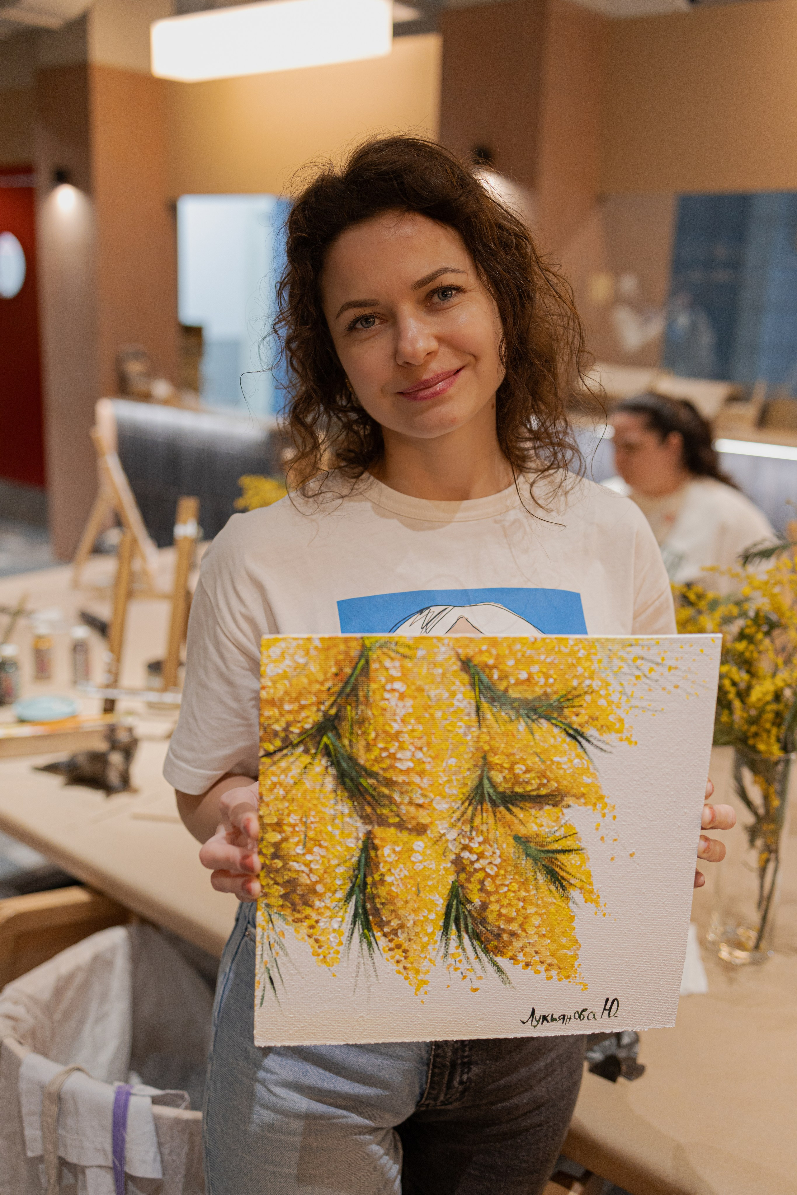 МК Мимоза. Анастасия Ракчеева Художник