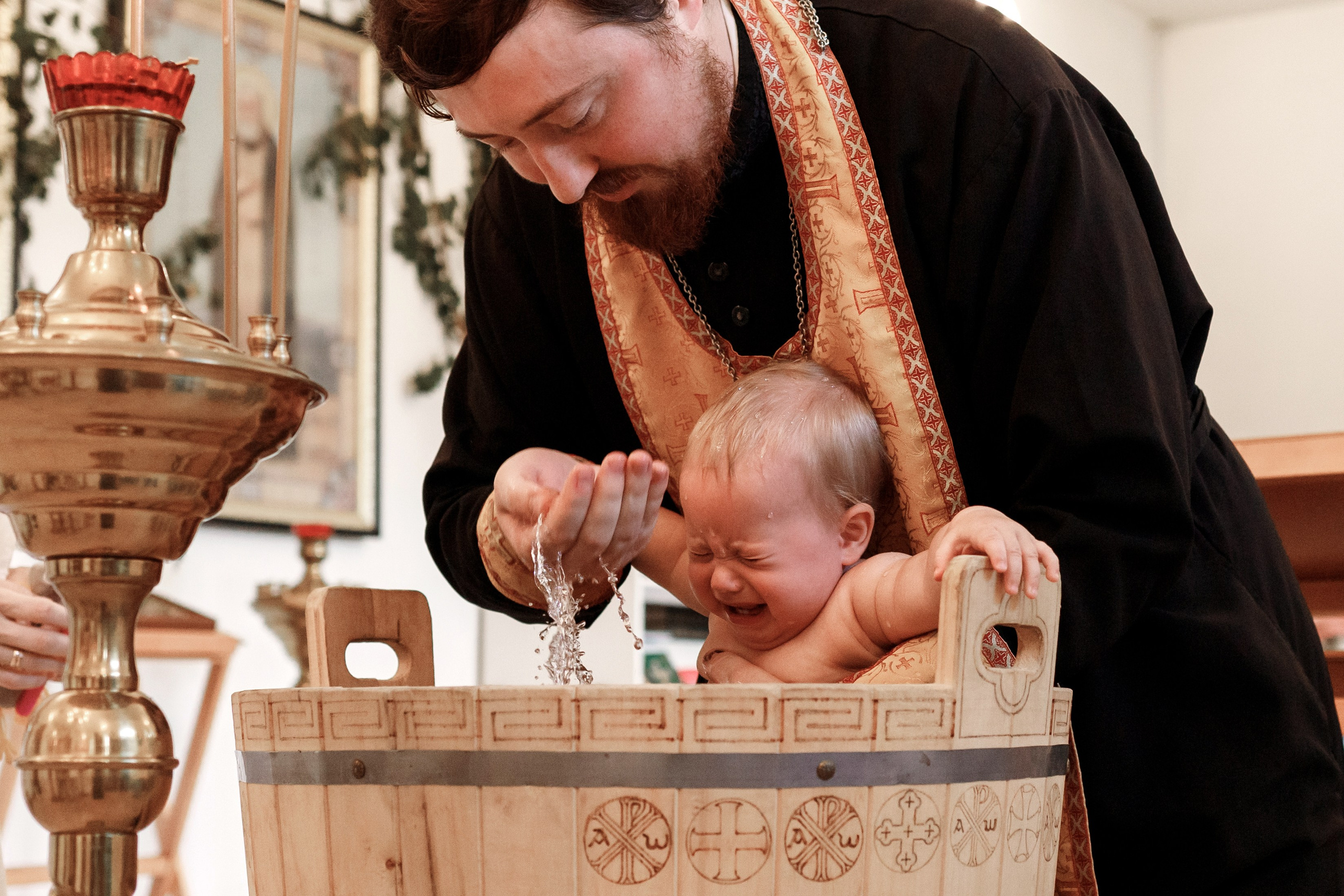 Крещение. Фотограф новорожденных, детский фотограф в г. Оренбурге Екатерина Козлова