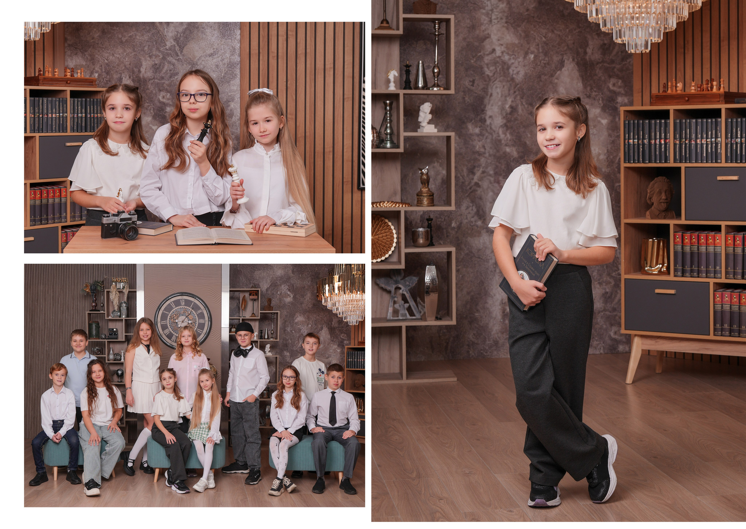 ЛИЦЕЙ 64 4 В. Красивый выпускной альбом в Краснодаре