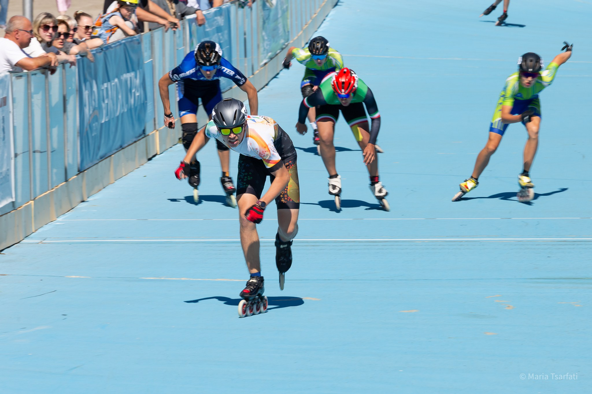 Международные соревнования по спидскейтингу. Солигорск, Беларусь. 2025. Спортивная съемка Мария Царфати