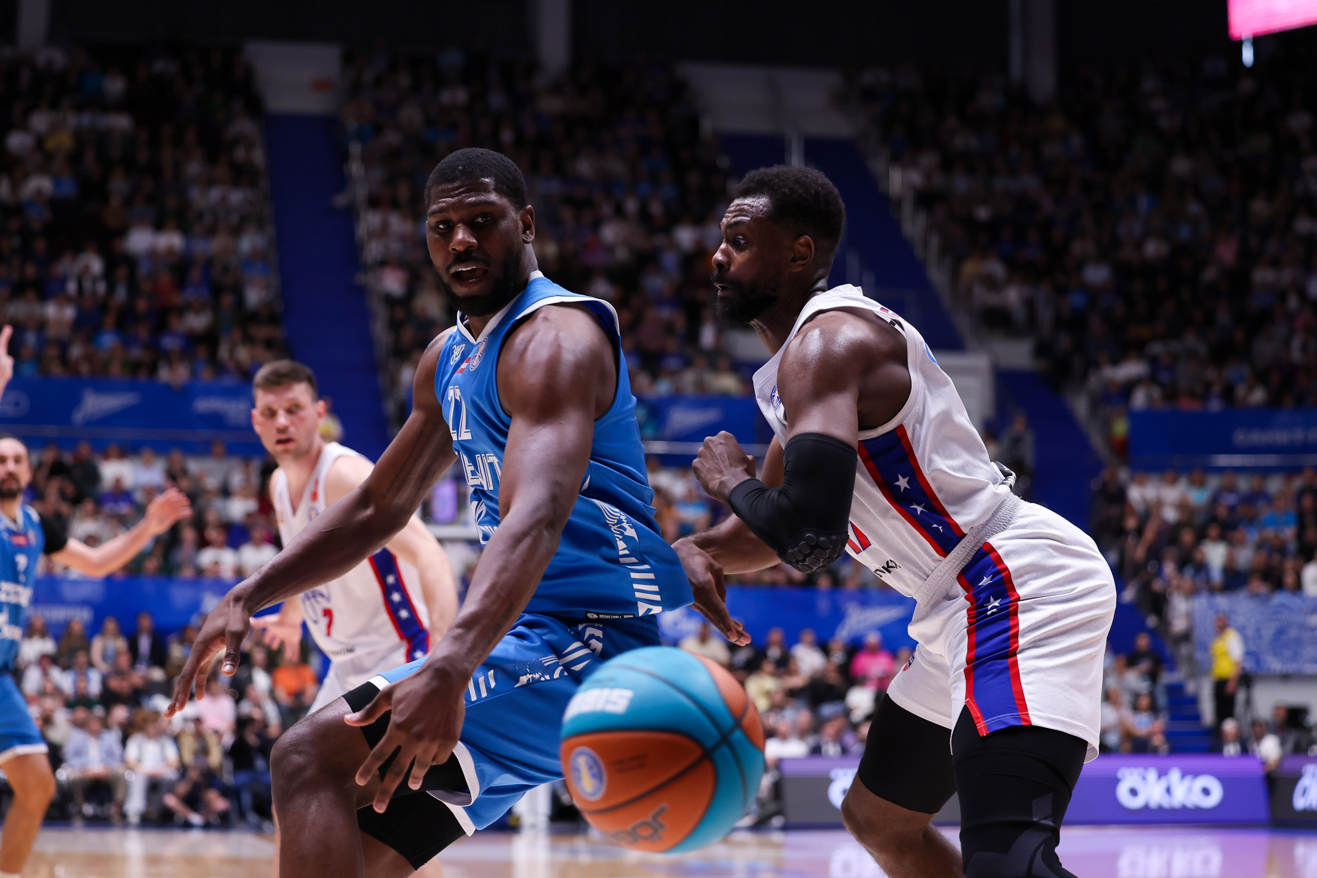 БК «Зенит» — ПБК «ЦСКА» финал ЕЛ ВТБ 5 игра 06.06.2025. Спортивный и репортажный фотограф Антон Тереханов