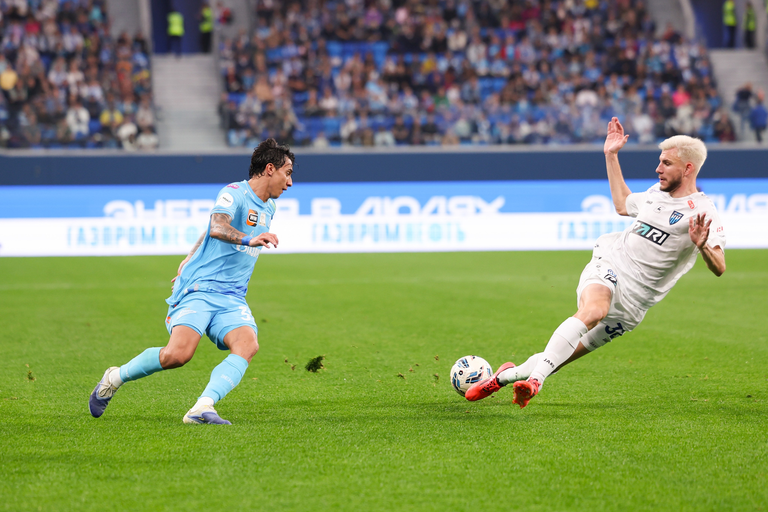 ФК «Зенит» — ФК «Пари НН» 30.08.2025. Спортивный и репортажный фотограф Антон Тереханов