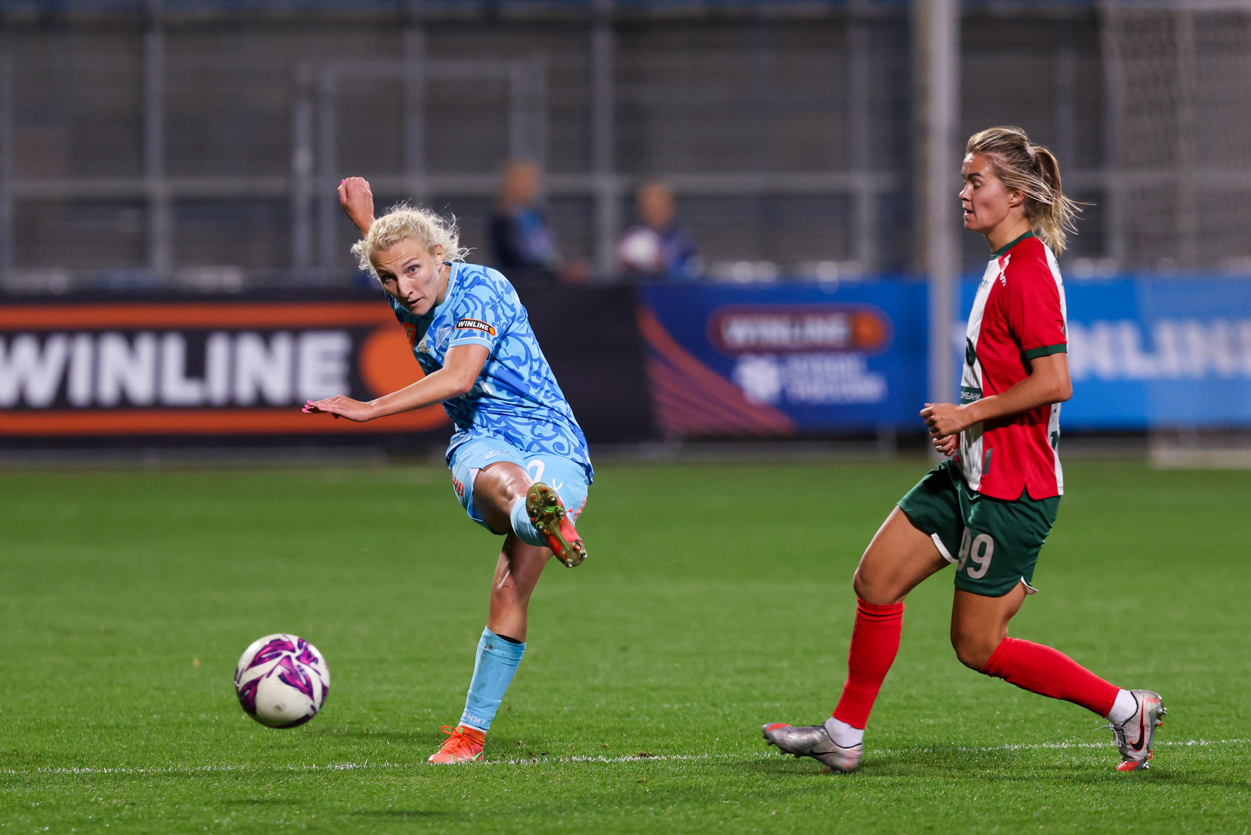 ЖФК «Зенит» — ЖФК «Локомотив» Москва Winline Кубок России 13.09.2025. Спортивный и репортажный фотограф Антон Тереханов