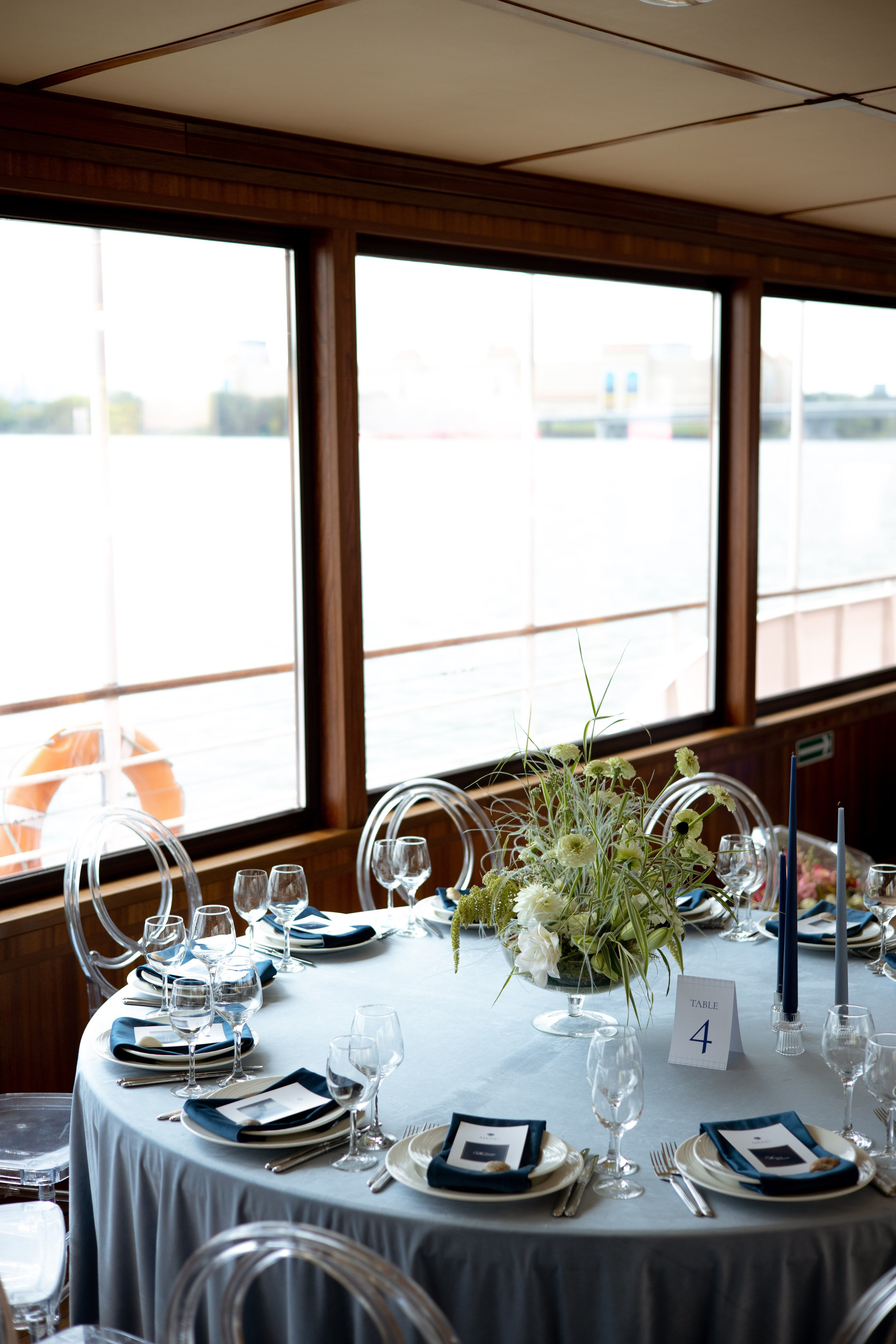 Мужской ДР. Теплоход «Императрица». Оформление свадеб, декор свадеб Вера Маркова, Москва