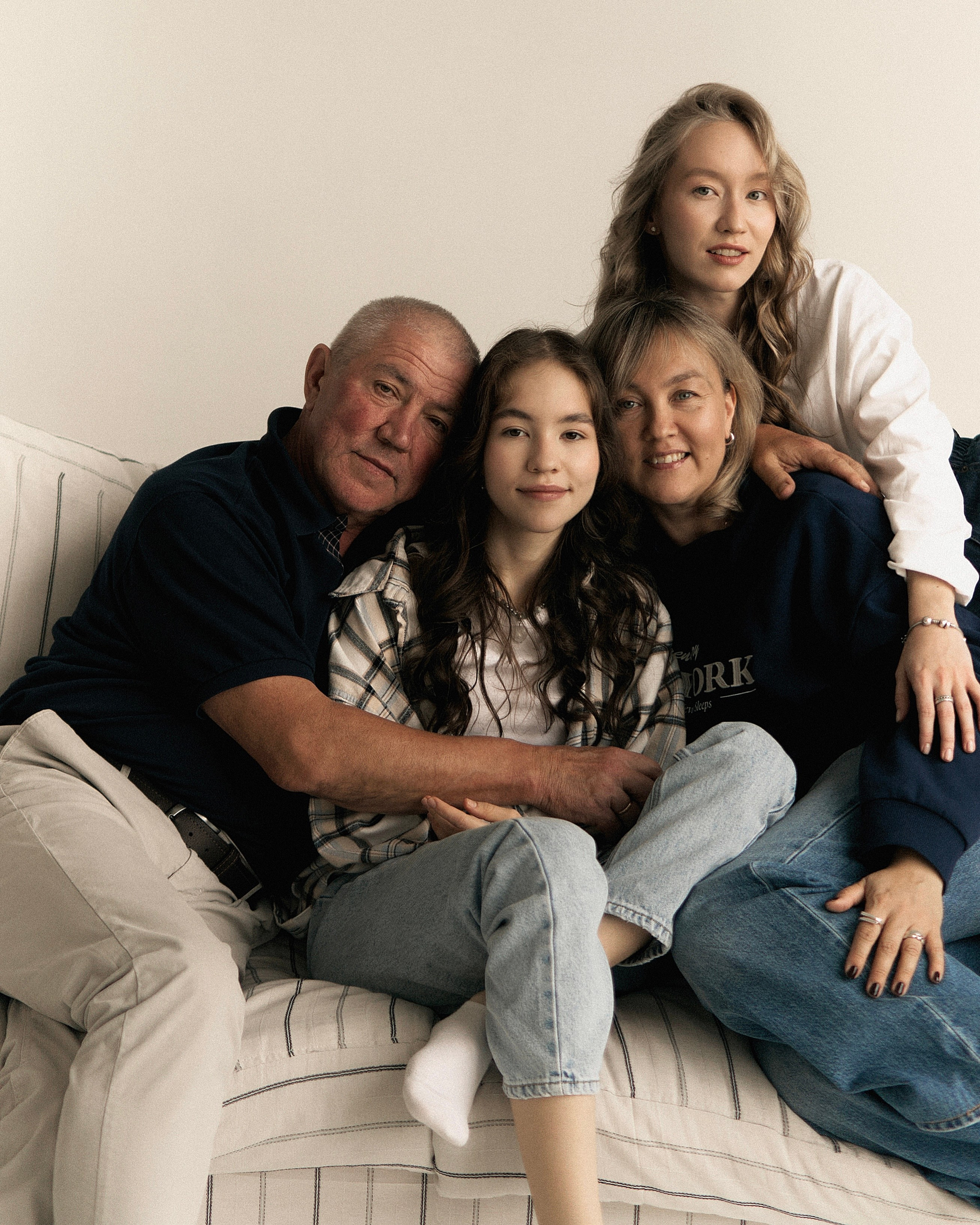 Polina Yaroslava Tatiana Yuriy. Индивидуальная и семейная фотосессия в Чебоксарах Оксана Русакова