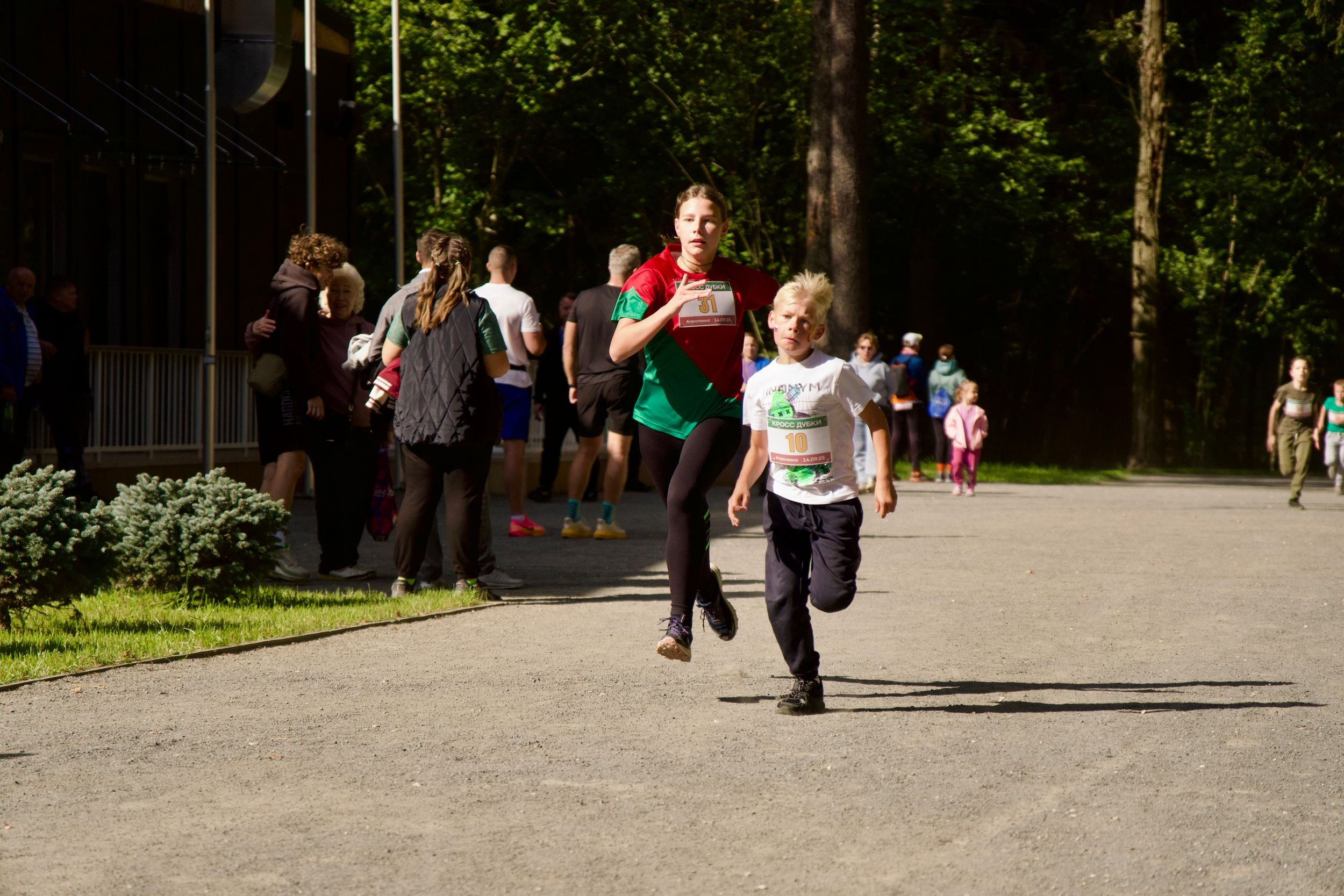 Забег в парке «Дубки». Кафе «БЕЛКА НАШЕПТАЛА». Ну оооочень концептуальное кафе