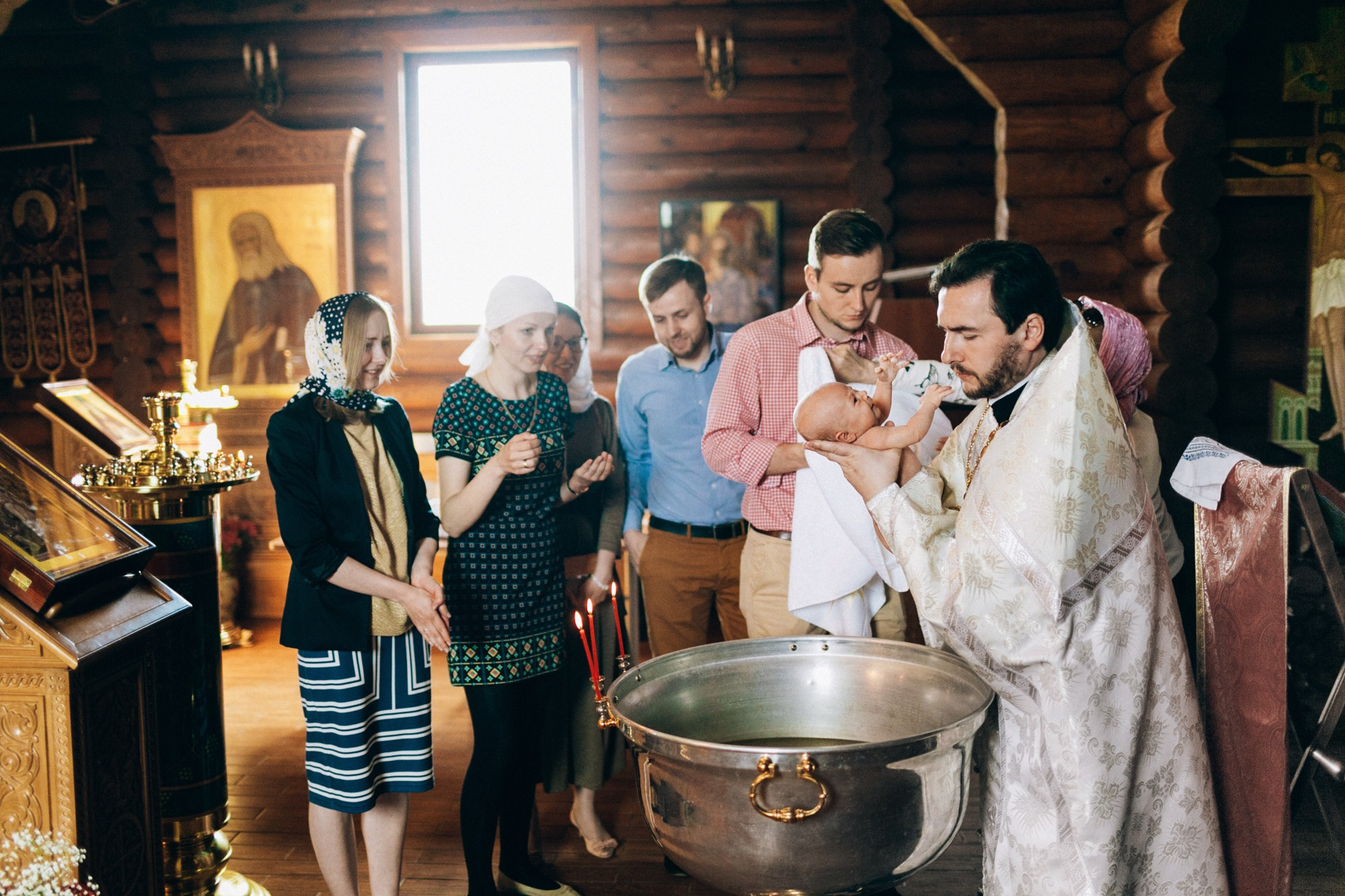 Крещение. Дмитрий и Юлия. Свадебный фотограф в Москве — Павел Воронцов