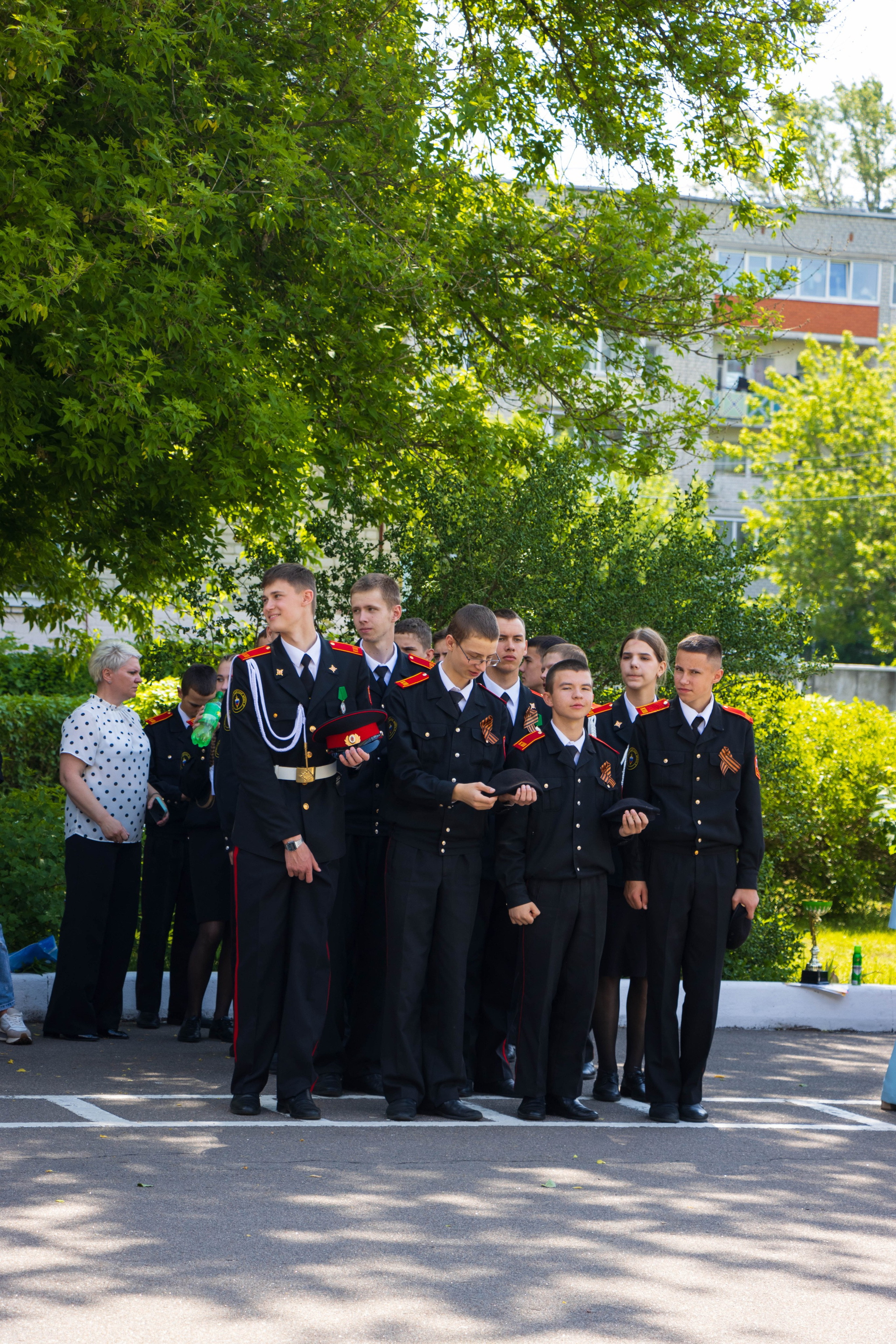 Последний звонок 2025 взвод 8"б». Фотограф Татьяна Матрос