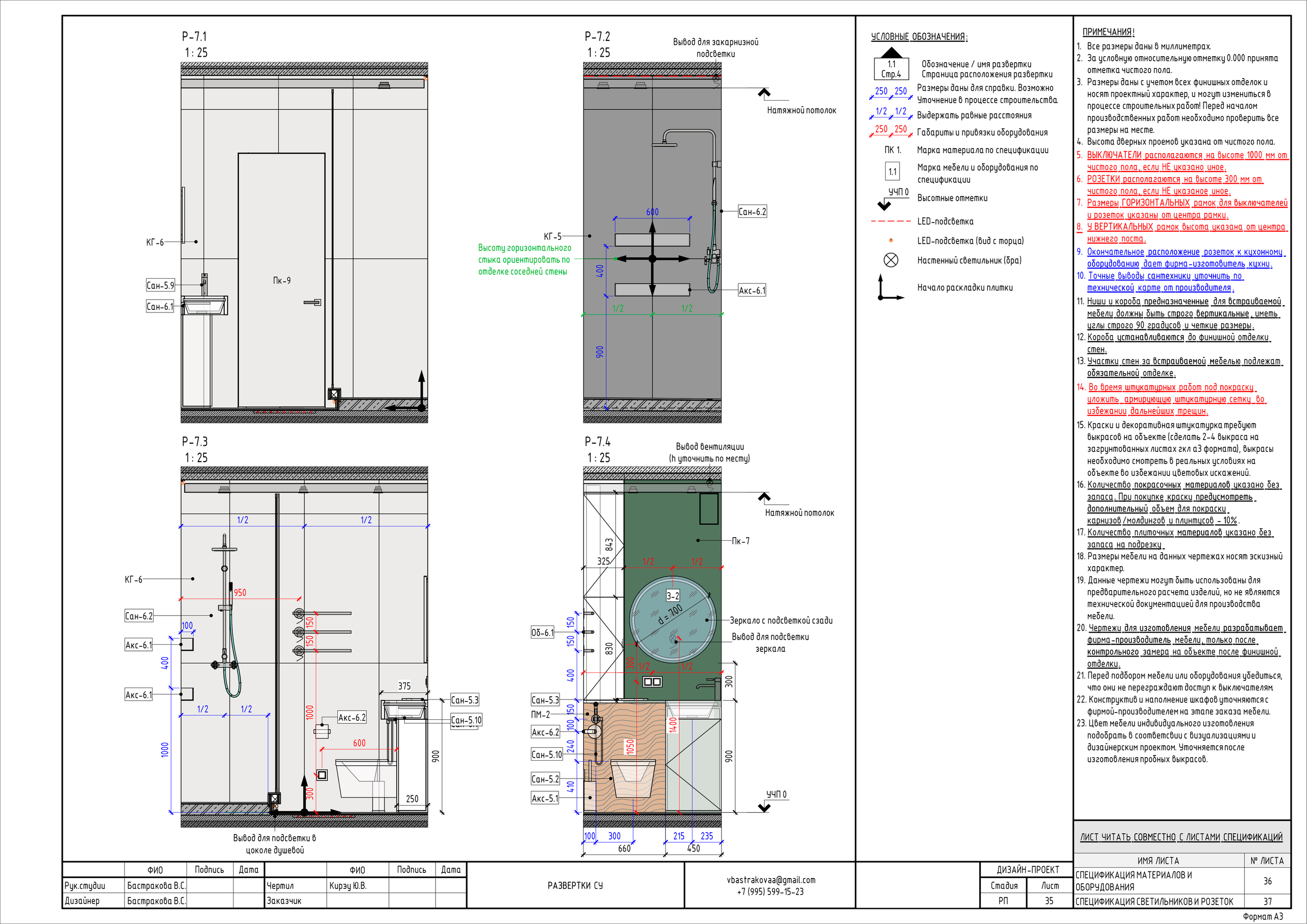 Бастракова Валерия — дизайнер интерьера с архитектурным образованием