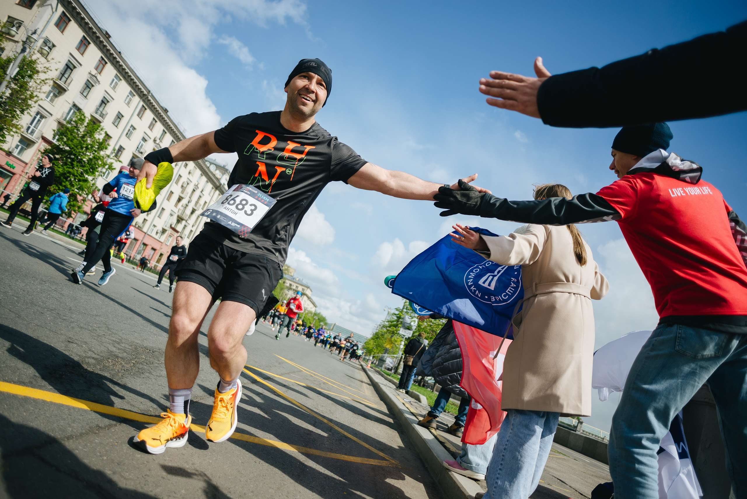 Московский полумарафон. Даниил Сергеев: репортажный фотограф