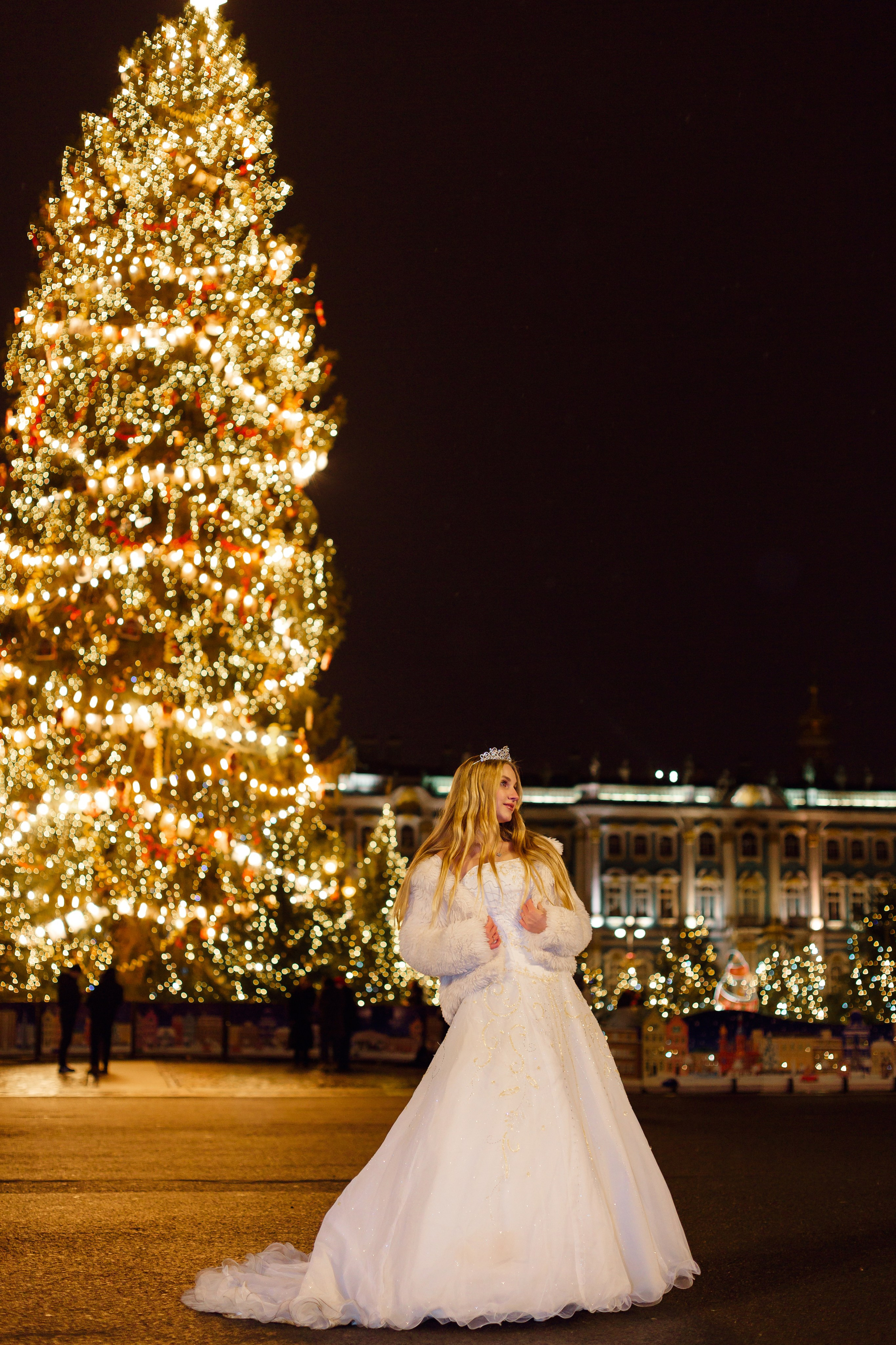 Прогулка по Новогоднему ночному Санкт- Петербургу. Свадебный и семейный фотограф Спб Бошман Ирина