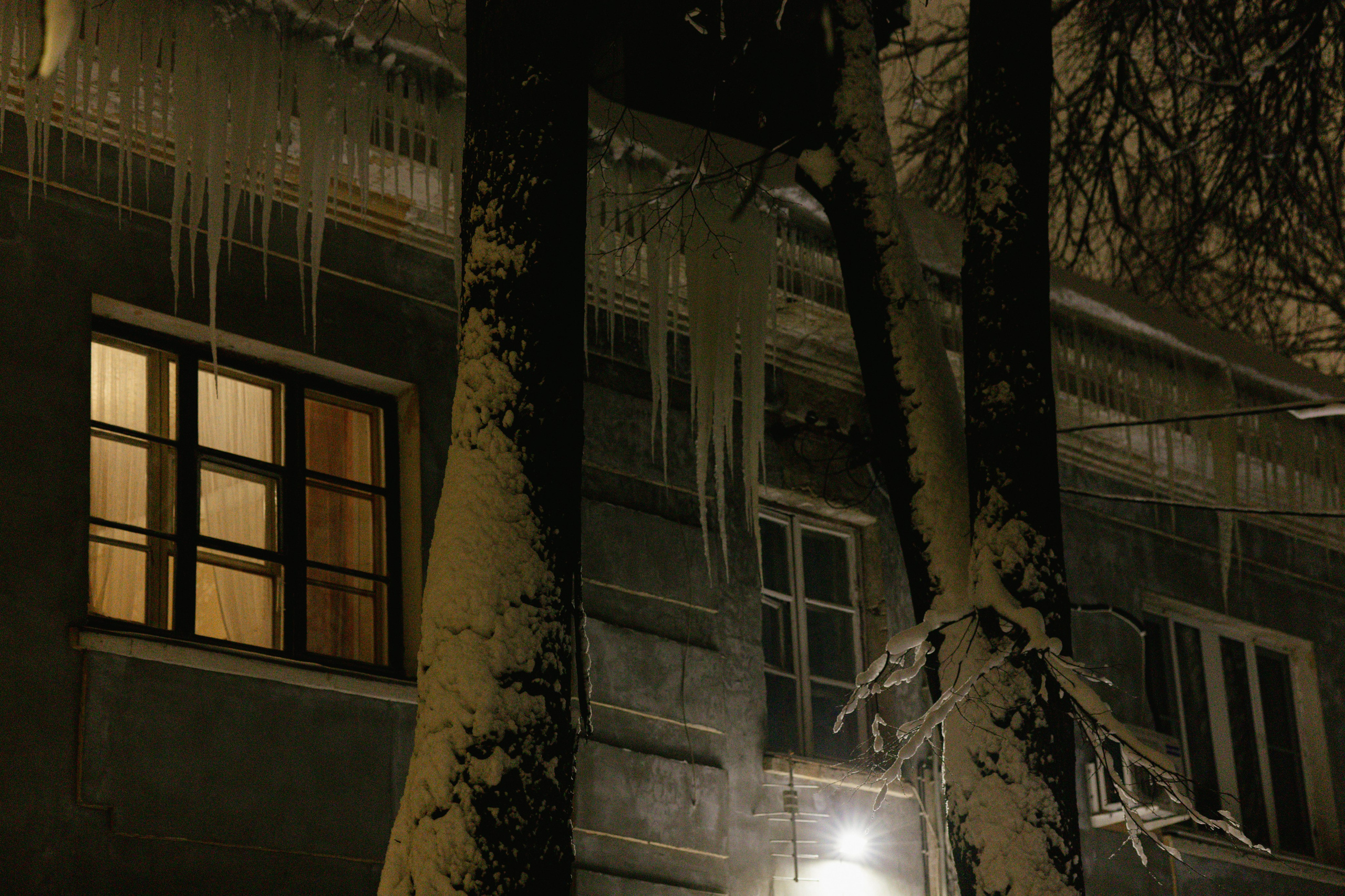 Город зимой. Фотограф Эльмира Лин