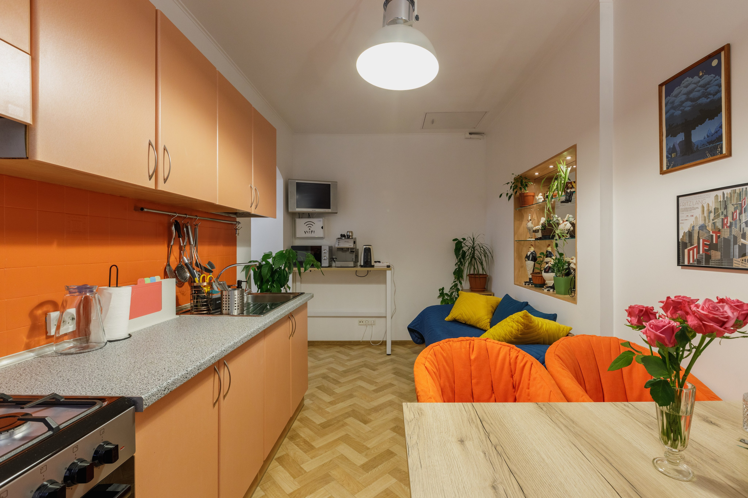 Интерьерная съёмка квартиры для посуточной аренды