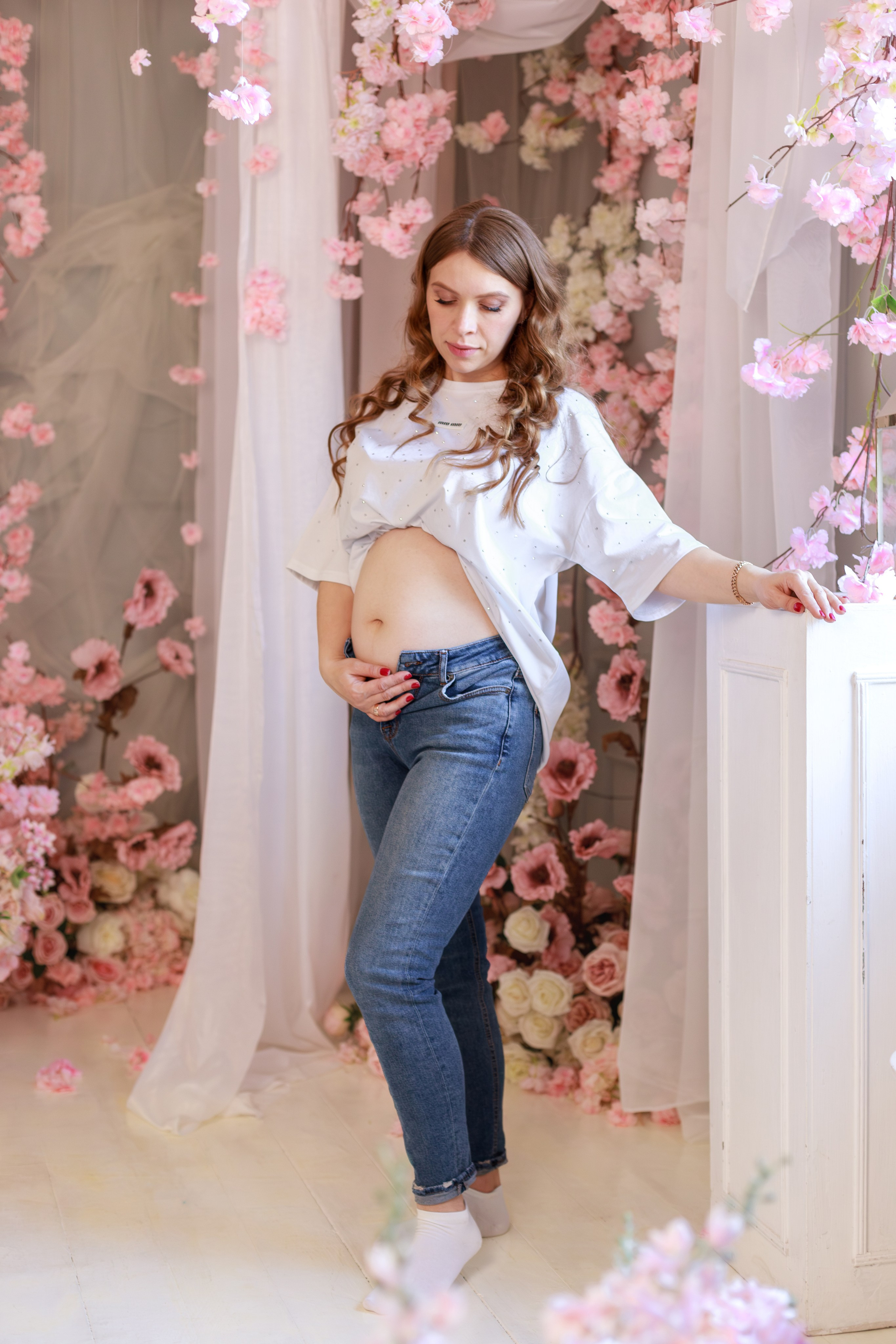 Дарья и Иван в студии Alice. Семейный и детский фотограф в Краснодаре Ирина Лаврецкая