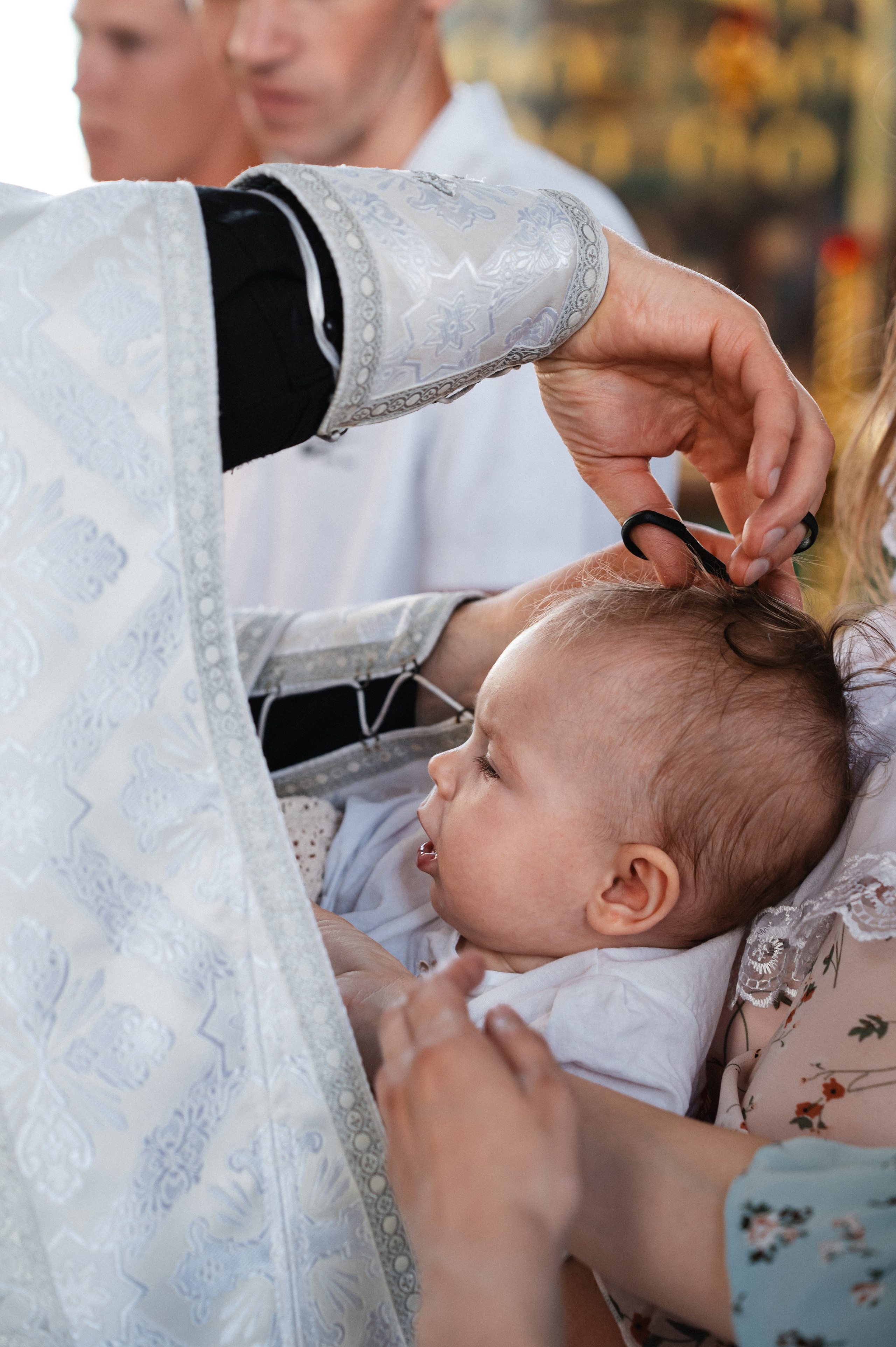 Таинство Крещения Дарьи (Храм Преполовения Пятидесятницы). Фотограф Ярута Оксана / Ростов-на-Дону