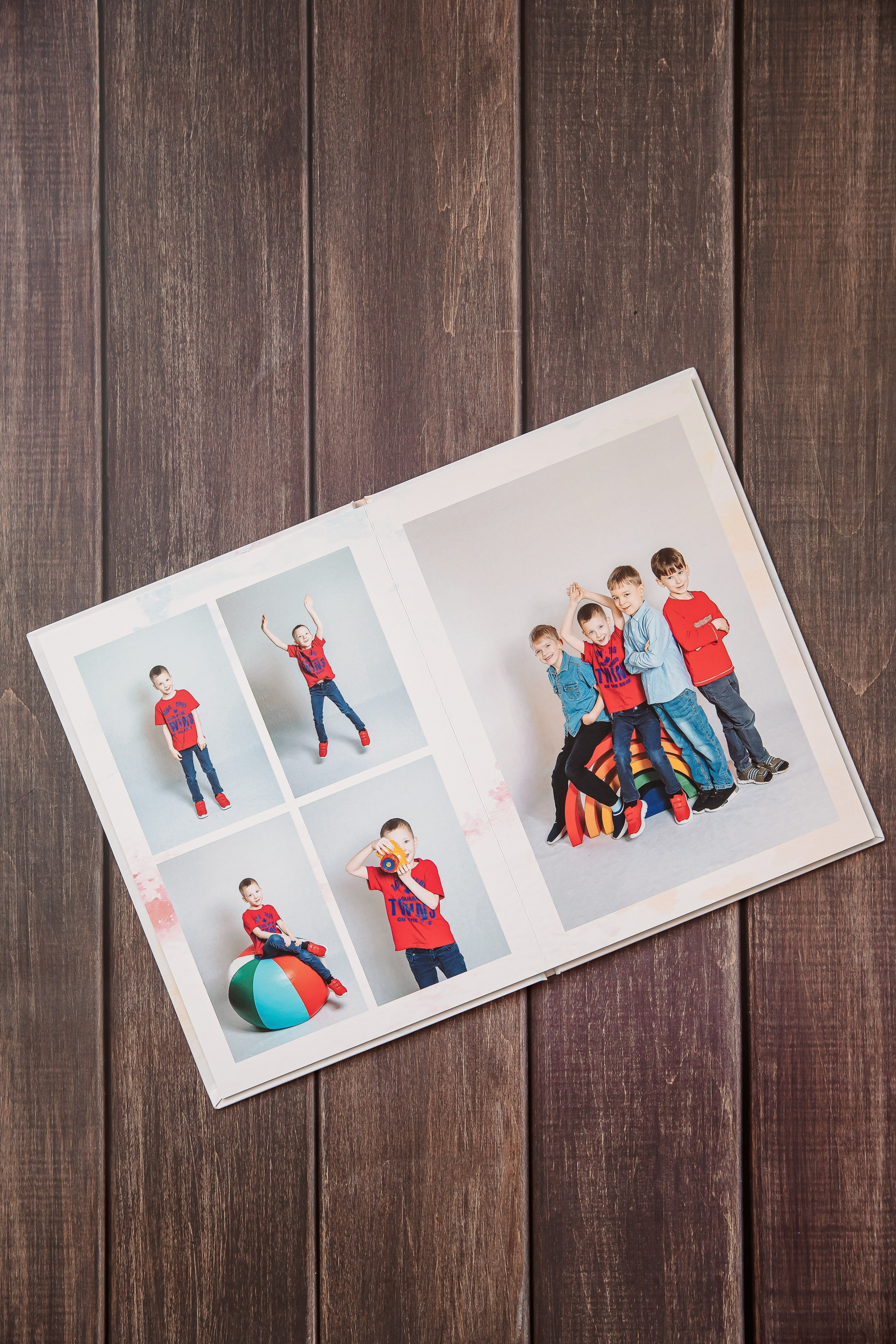 Альбомы дет. сад (макет Акварель). Семейный и детский фотограф в Москве Тихонова Ксения