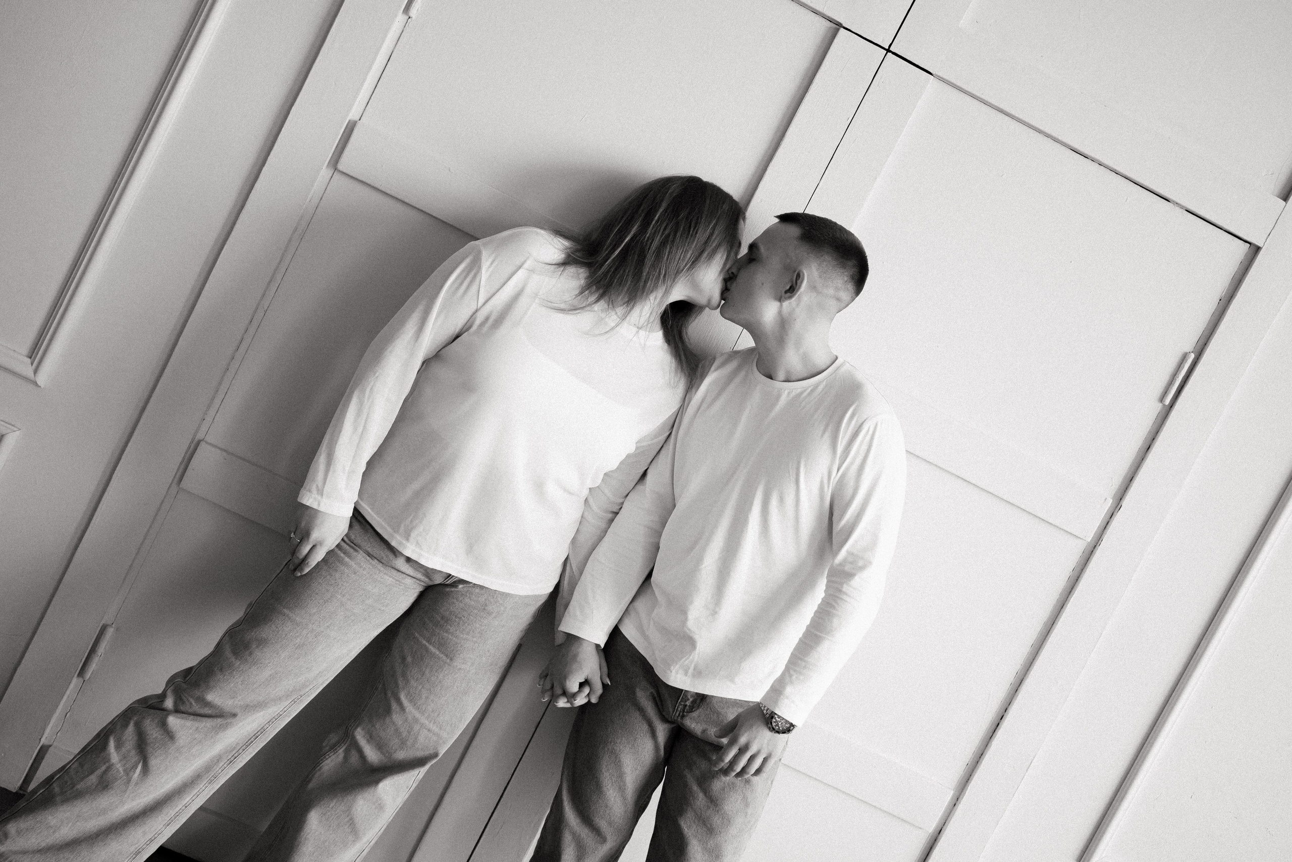 Парная фотосессия в студии в Архангельске. Портретный и свадебный фотограф в Архангельске Елизавета Стрекаловская