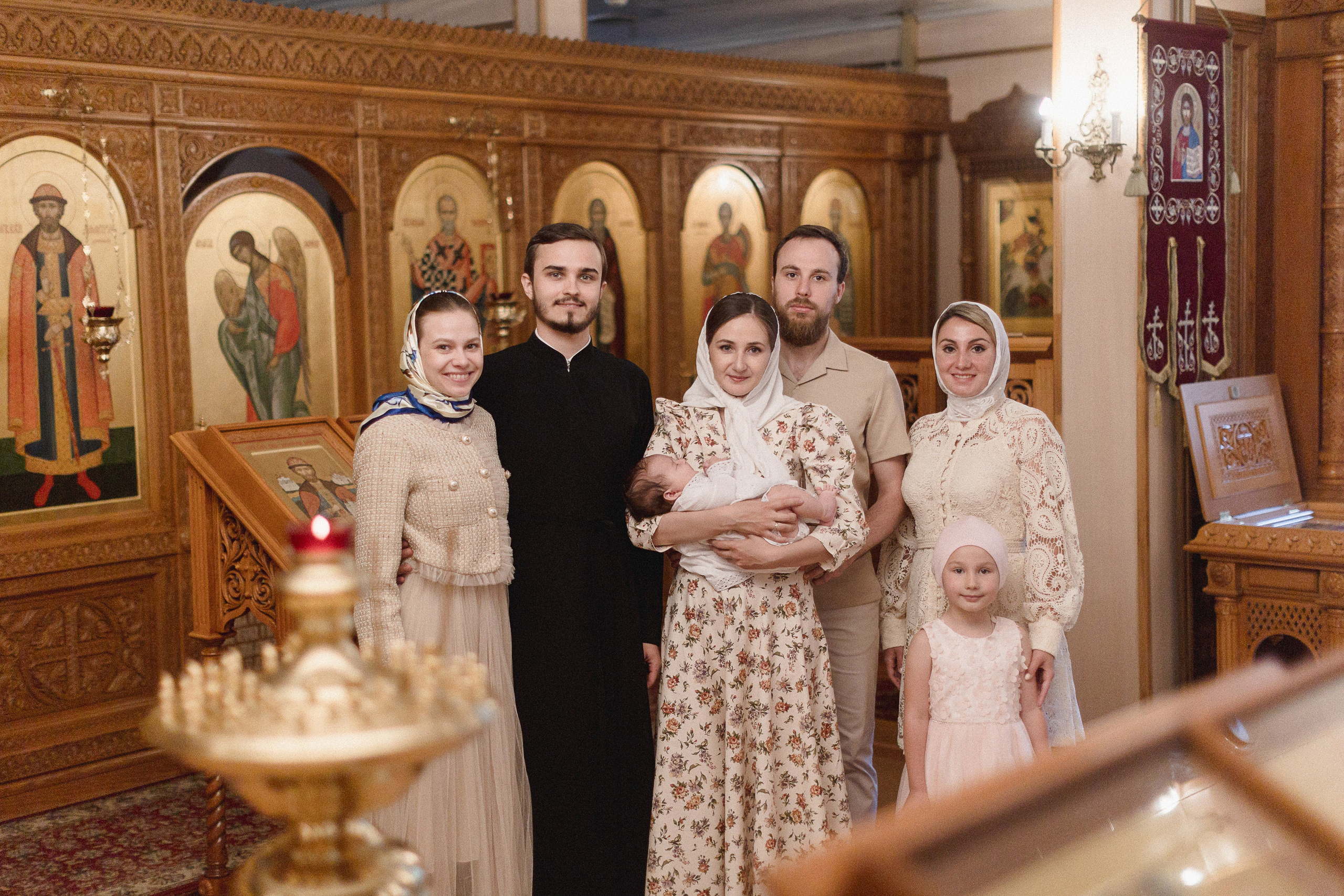 Таинство Крещения + Венчание. Фотограф в Москве Татьяна Дубровская