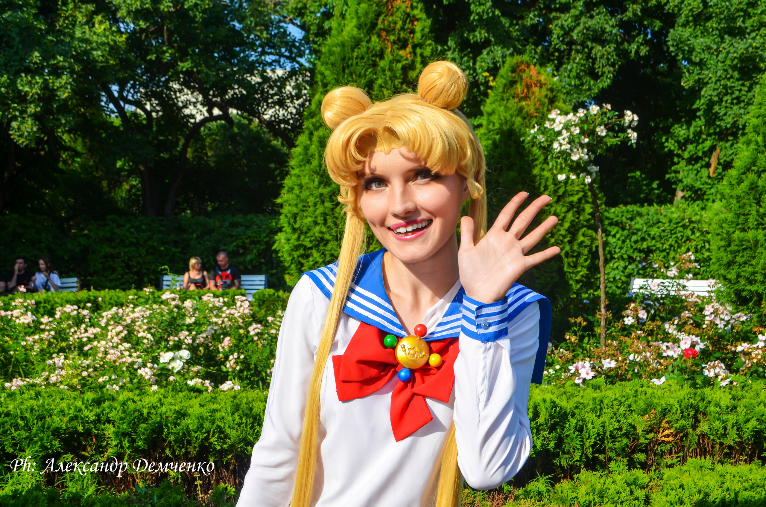 Фотосессия в Парке Горького на Лидеры молодого контента