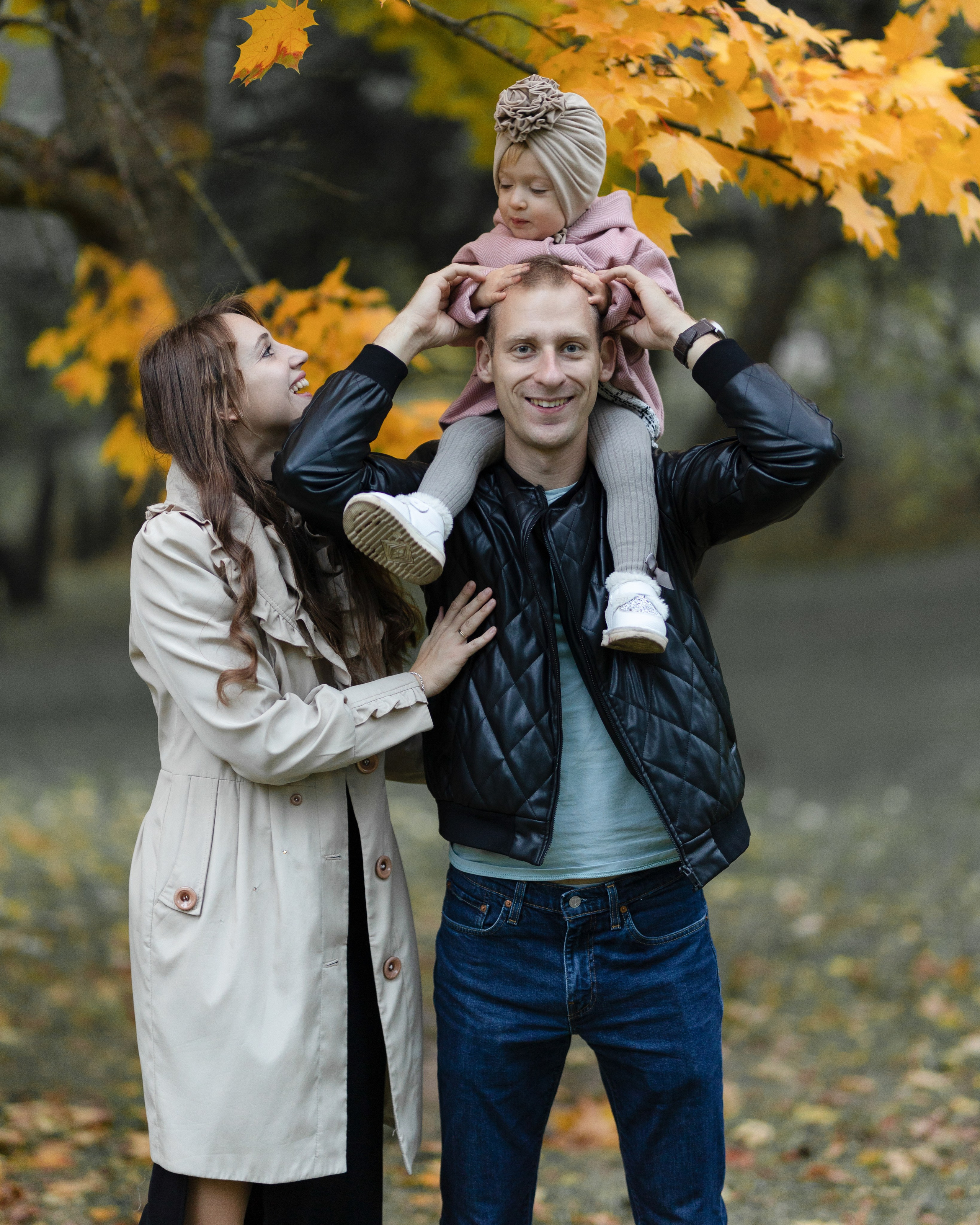 Осенняя семейная съёмка в Минске