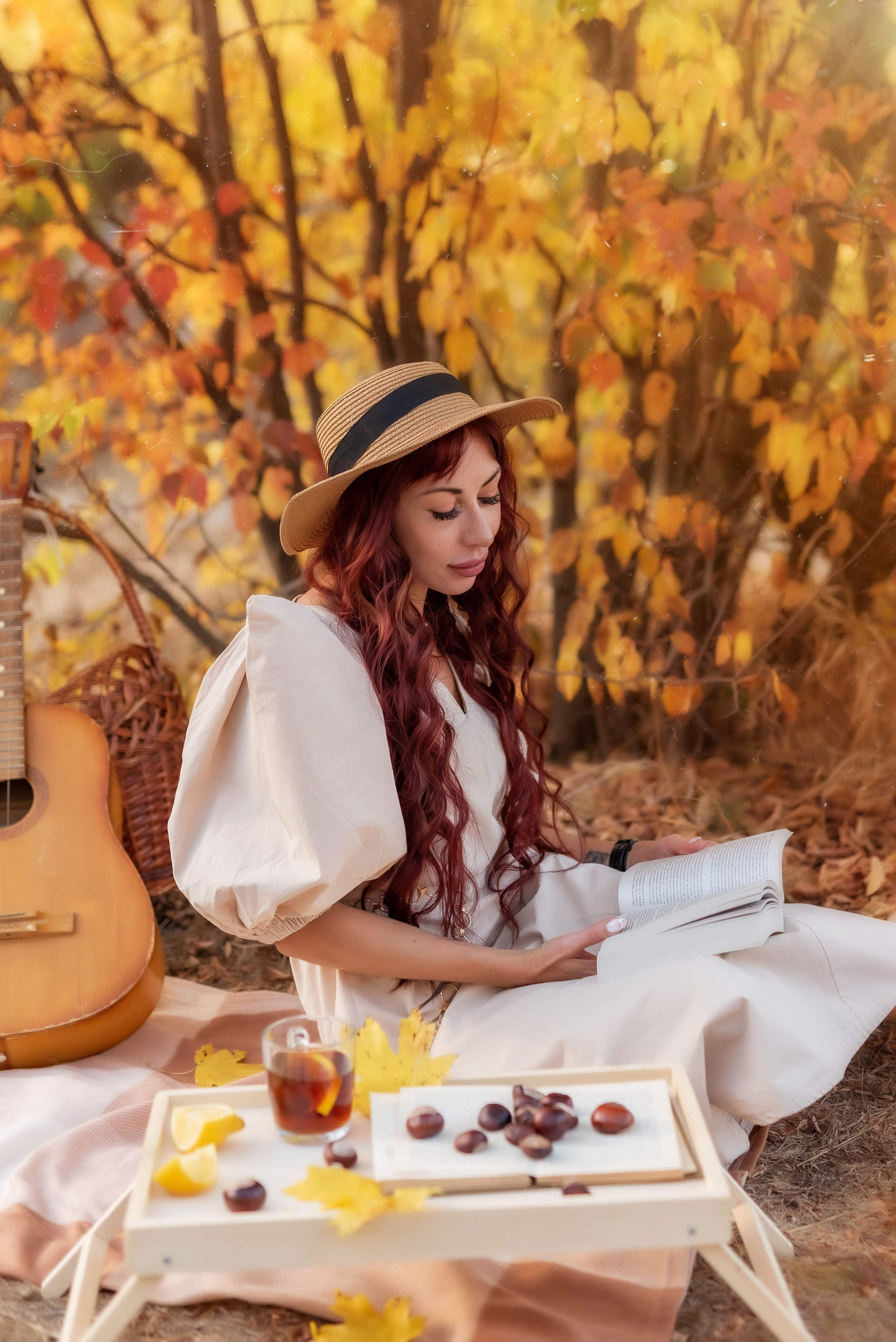 Осеняя фотосессия в парке. Семейный, детский фотограф в Воронеже Анна Никитина