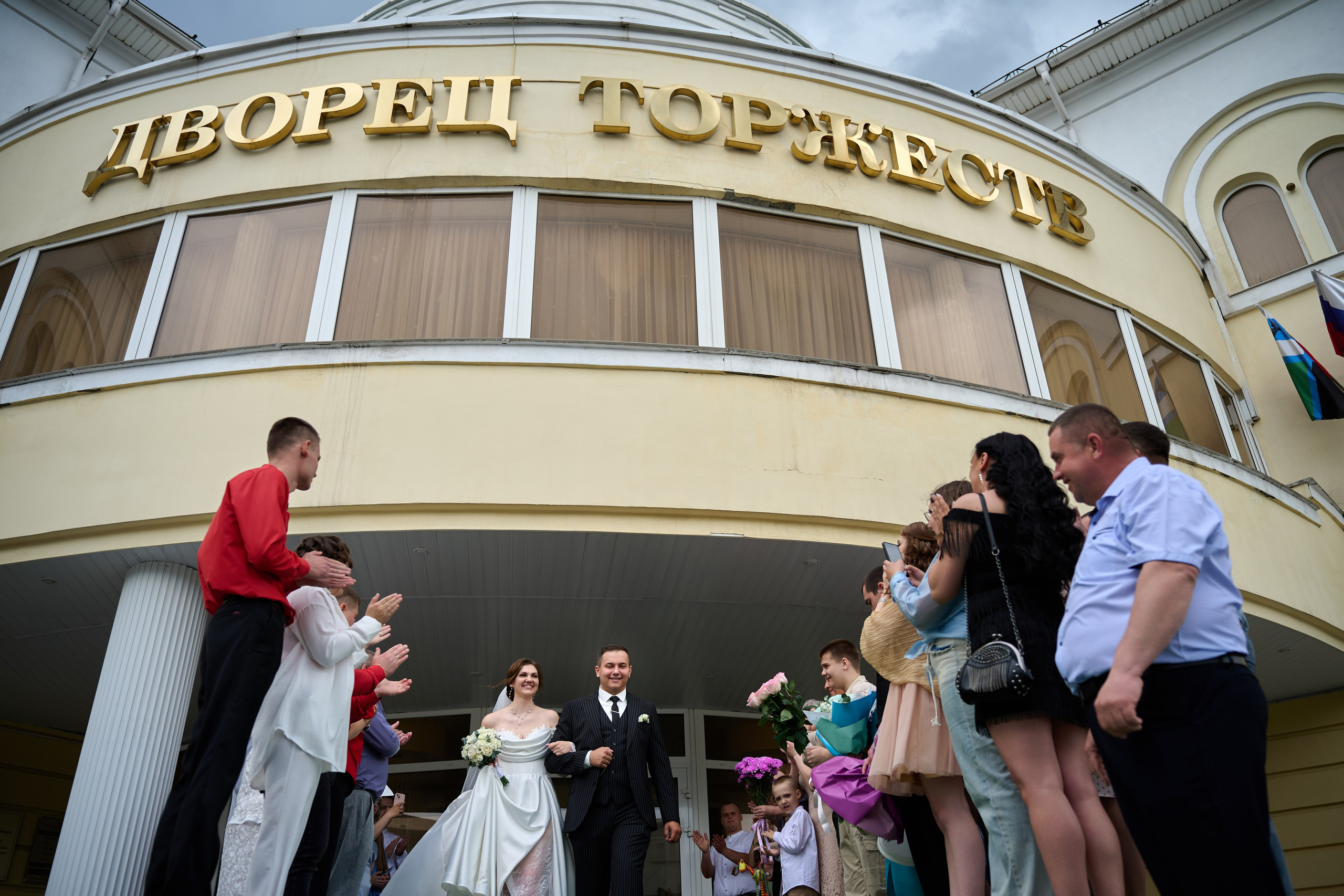 Гибридная съемка свадьбы Виктора и Виктории. Профессиональный фотограф Старый Оскол, Губкин — свадьба, венчание, крещение, юбилей и день рождения