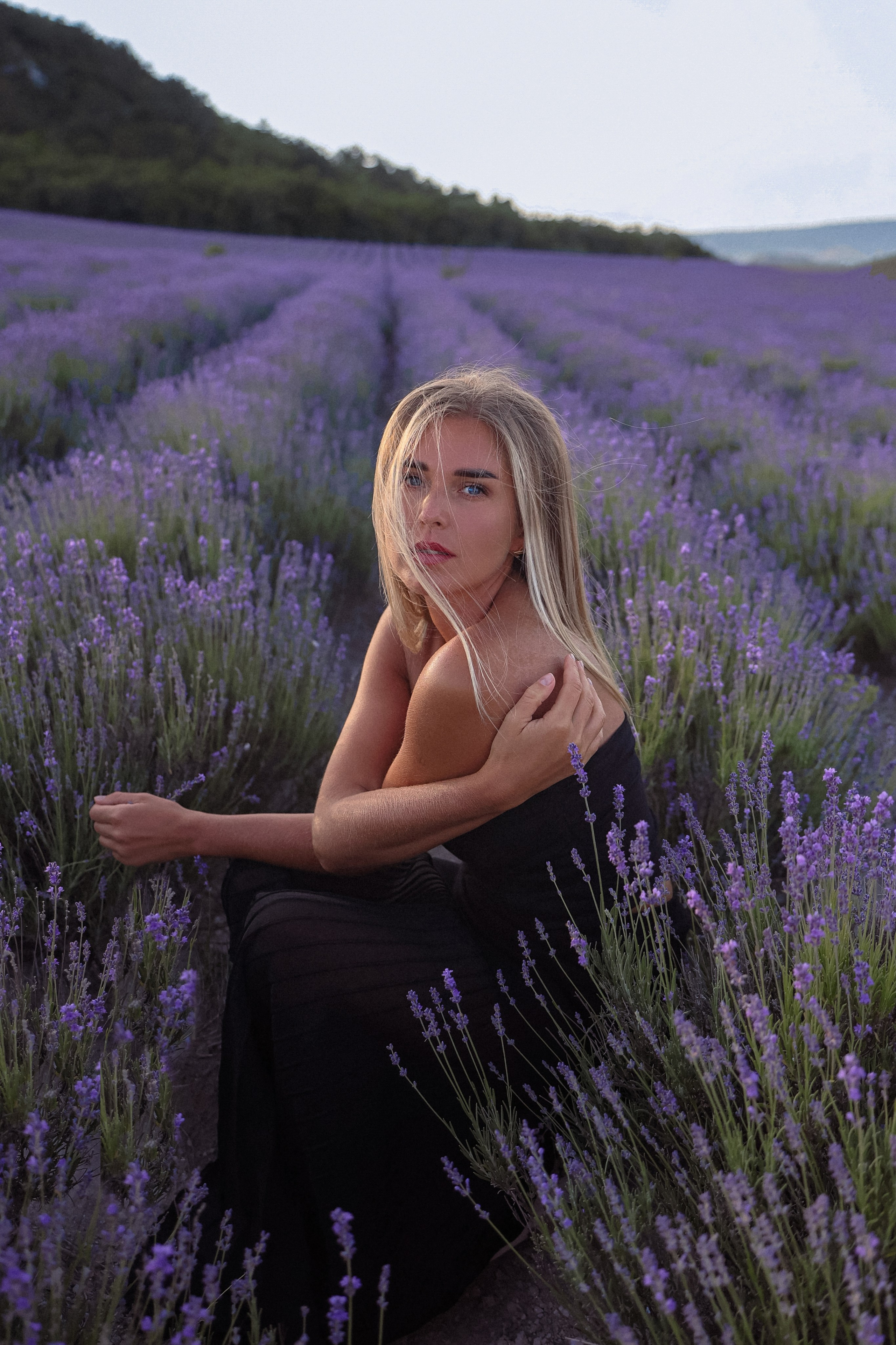 Мария: лаванда. Фотограф в Ялте