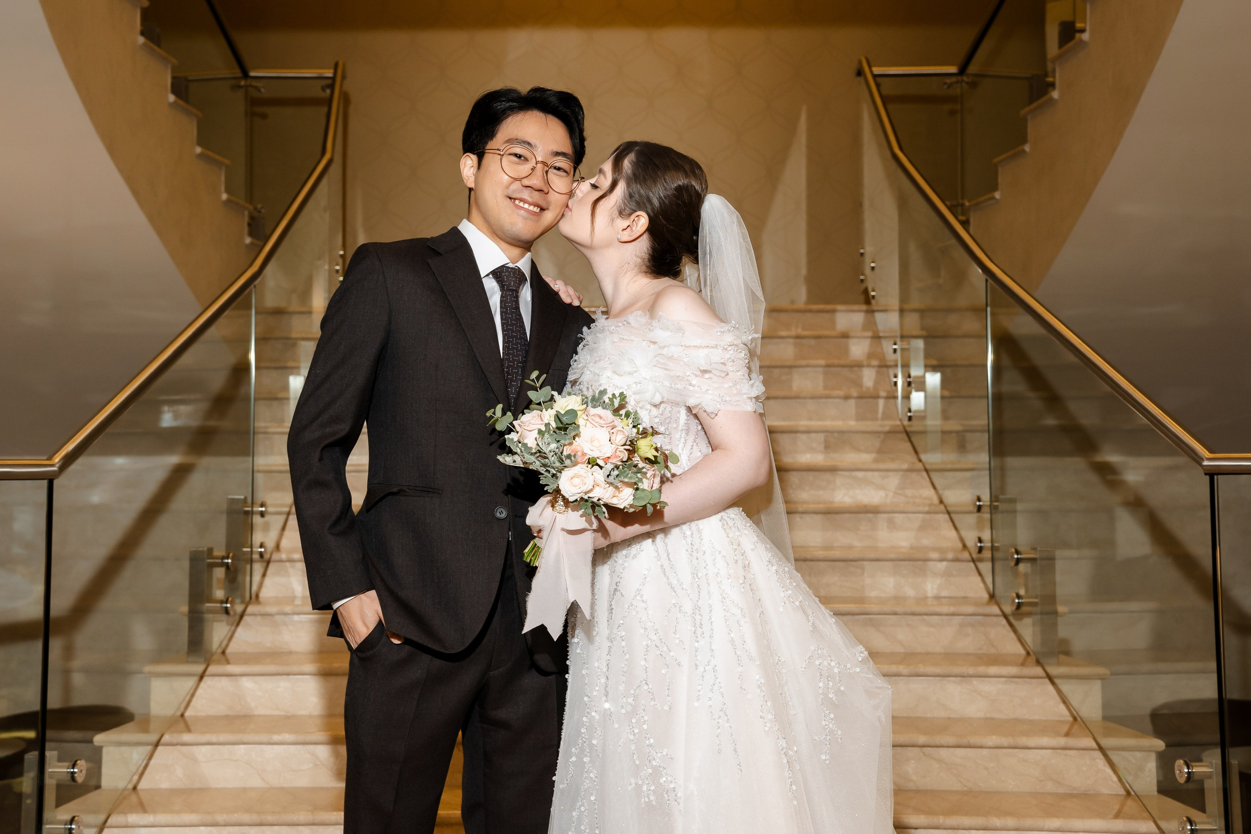 Свадьба Ёнсу и Наталии. Свадебный фотограф в Москве Яна Деньгина