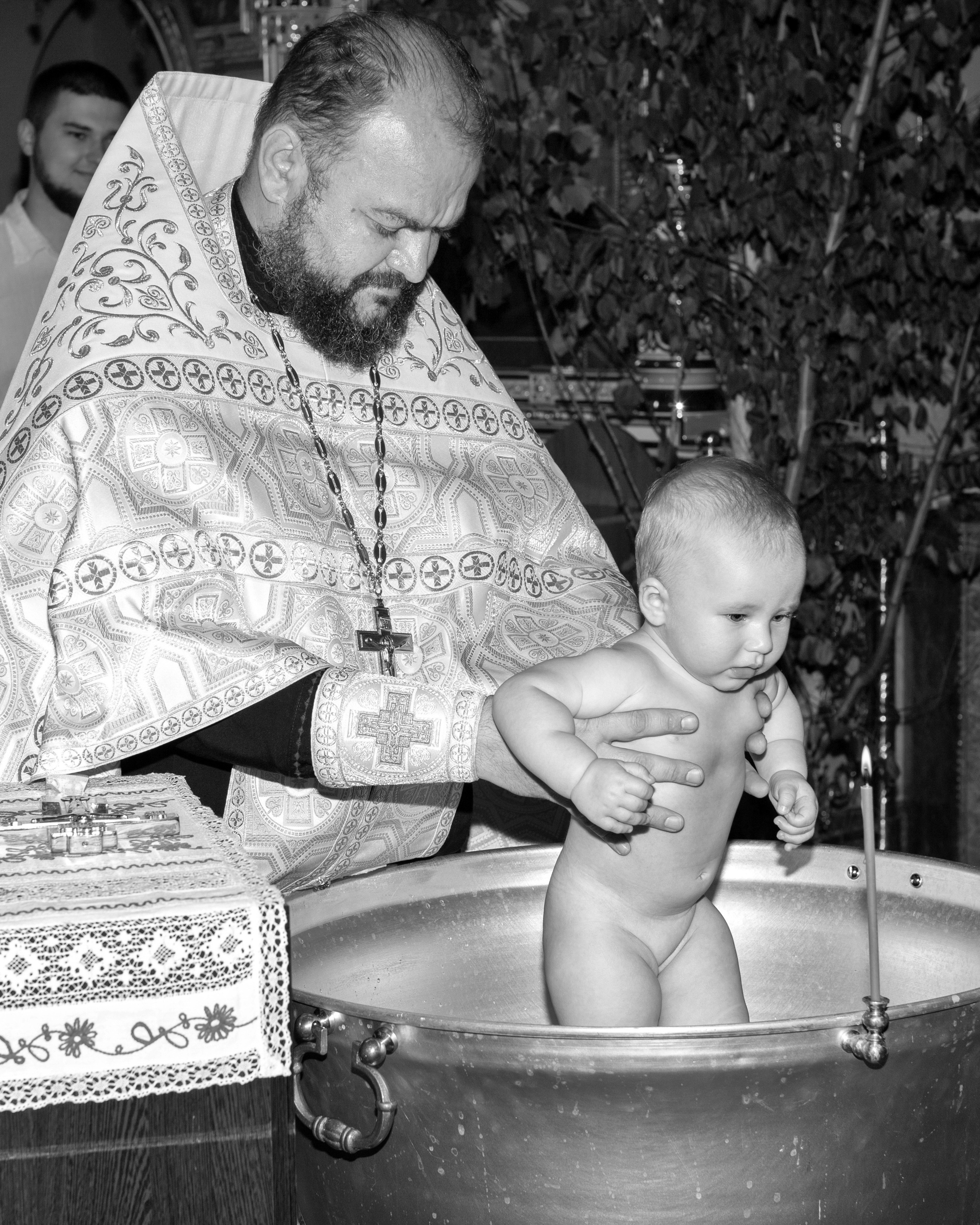 Таинство Крещения. Фотограф Лиана Артемова в Пензе