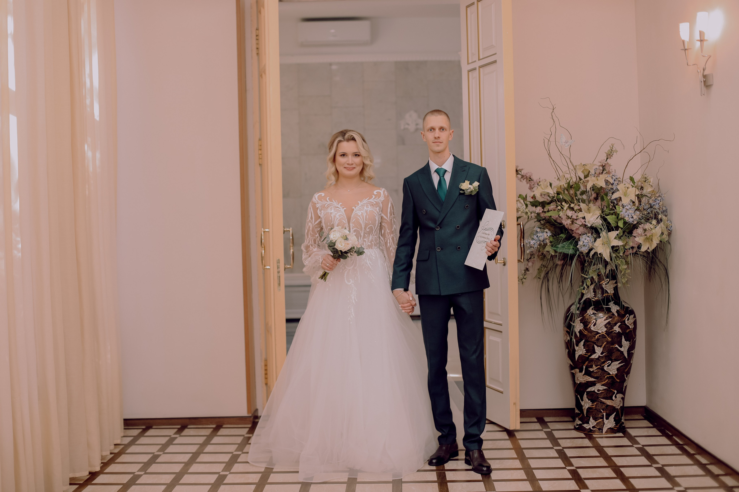 Полина и Сергей. Фотограф Виктория Волкова