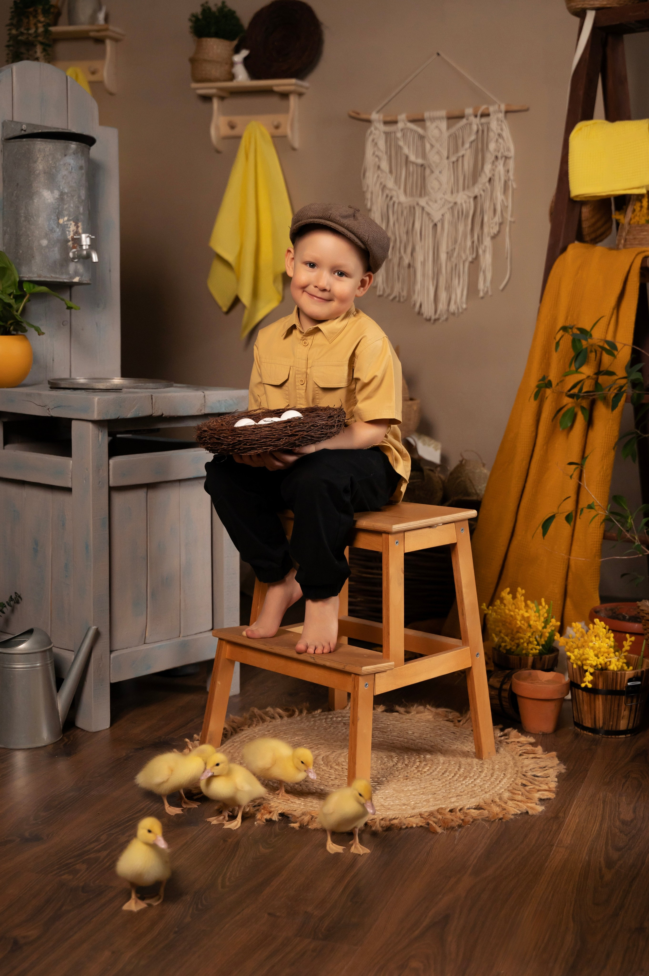 Купание утят. Елена Задорина