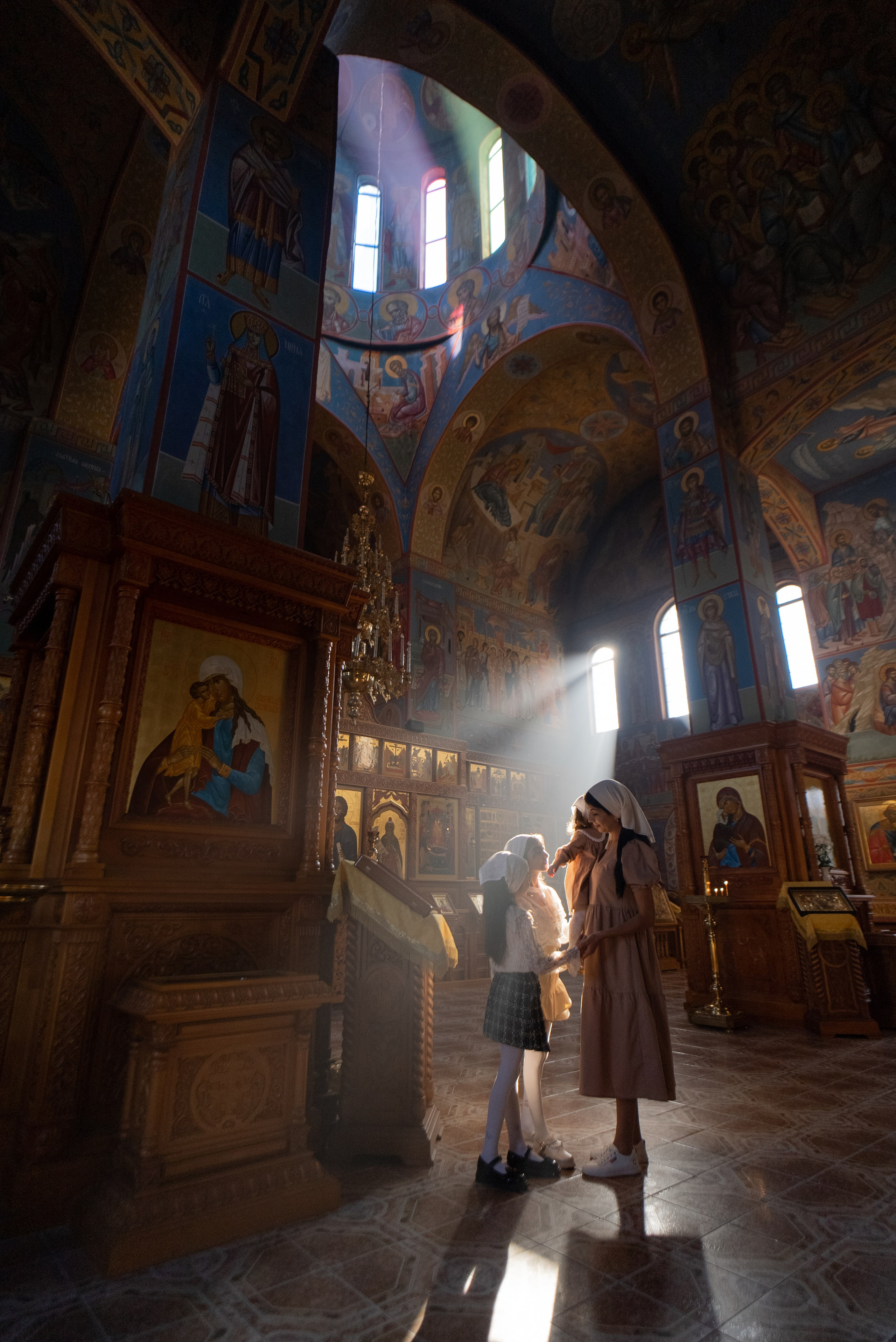 В Успенском храме. Семейный фотограф и видеограф Алёна Ким