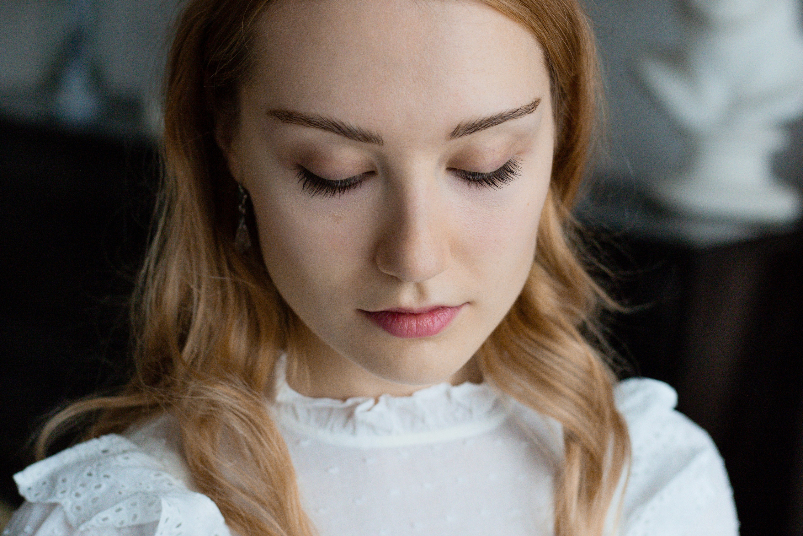 Мария в винтажном зале. Фотограф в Новосибирске Краснова Евгения