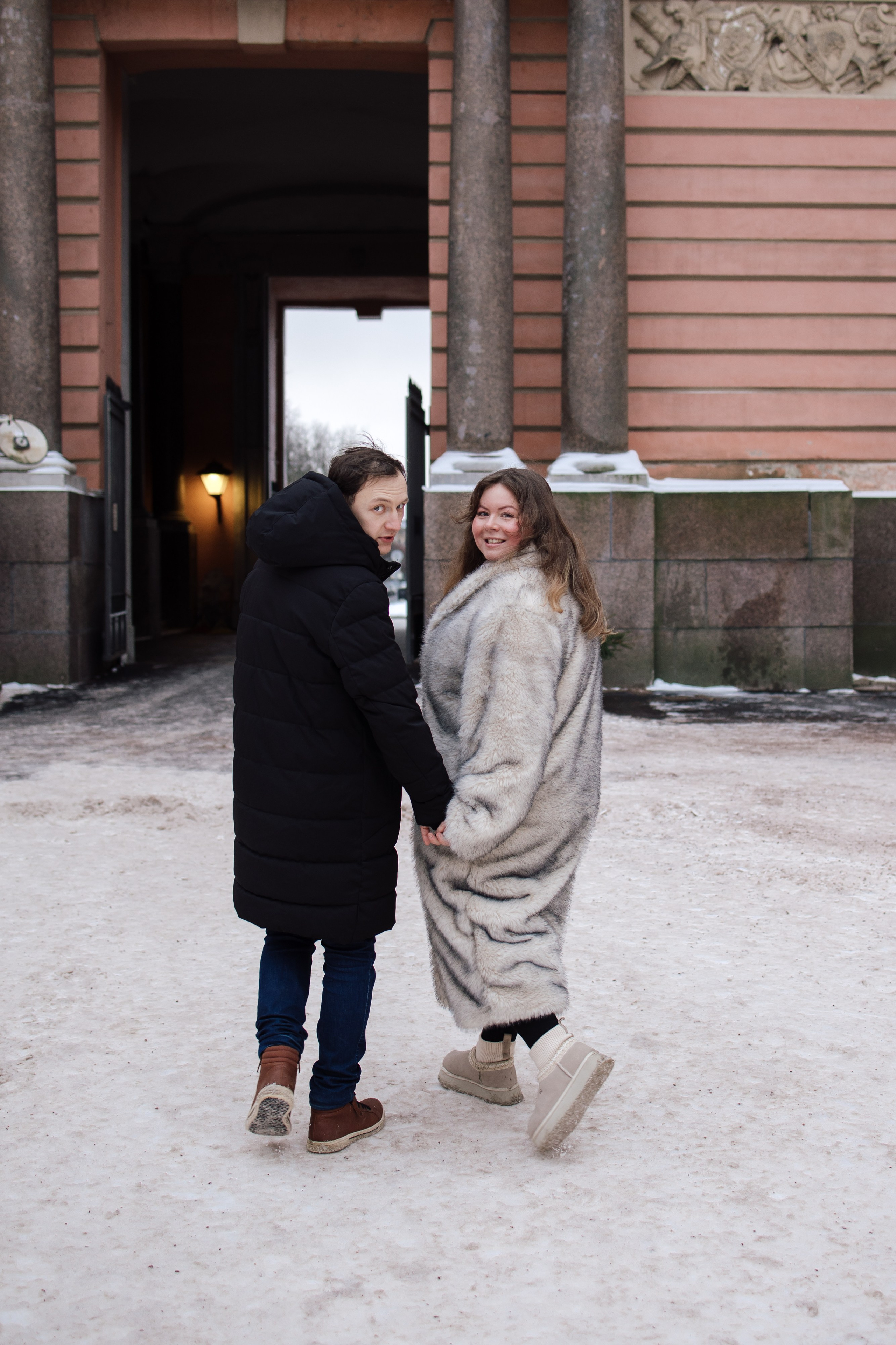 Зимняя глава. Артем и Лиза. Ваш фотограф в Санкт-Петербурге