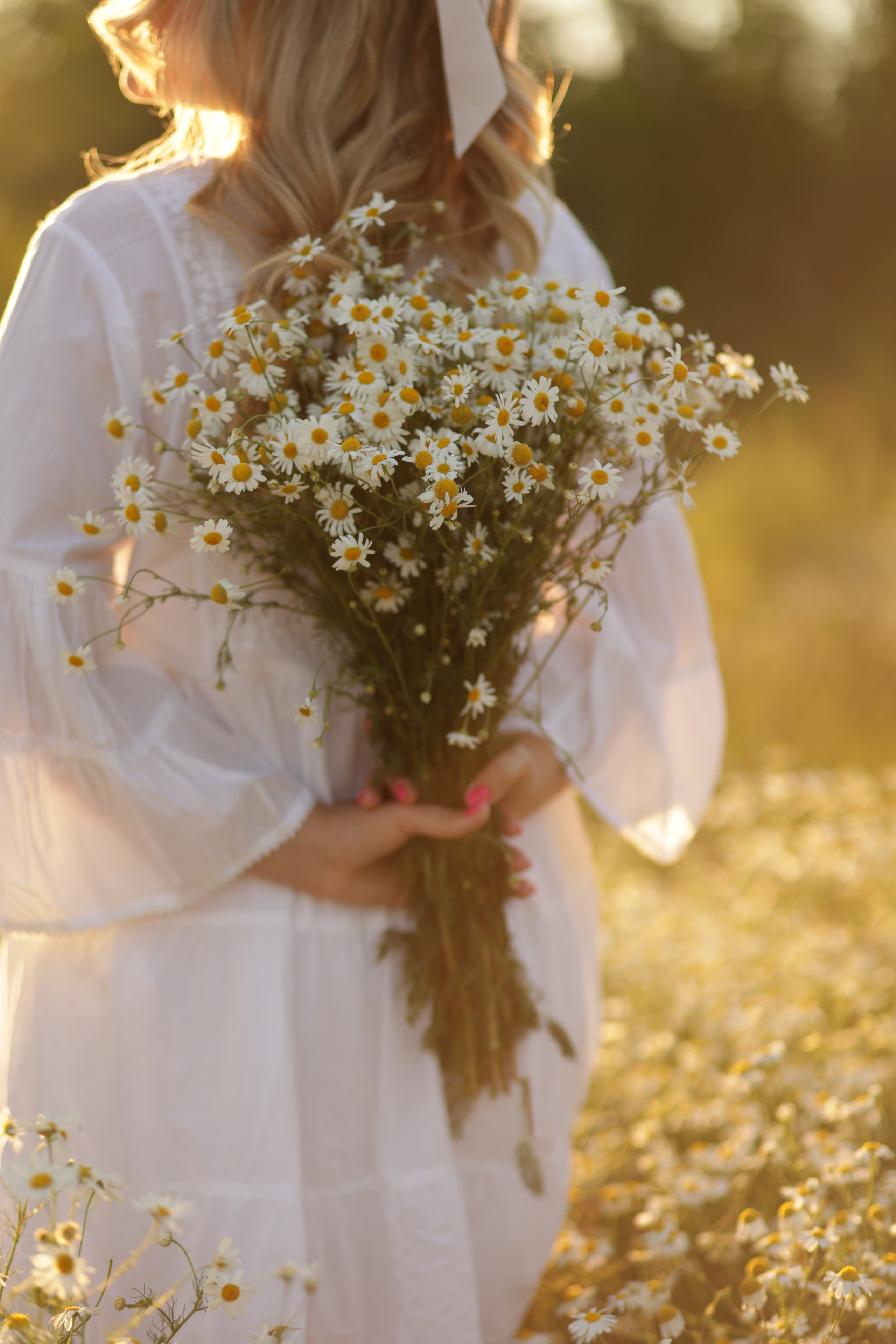 Вика и ромашки. Семейный фотограф в Саратове Юлия Охотникова