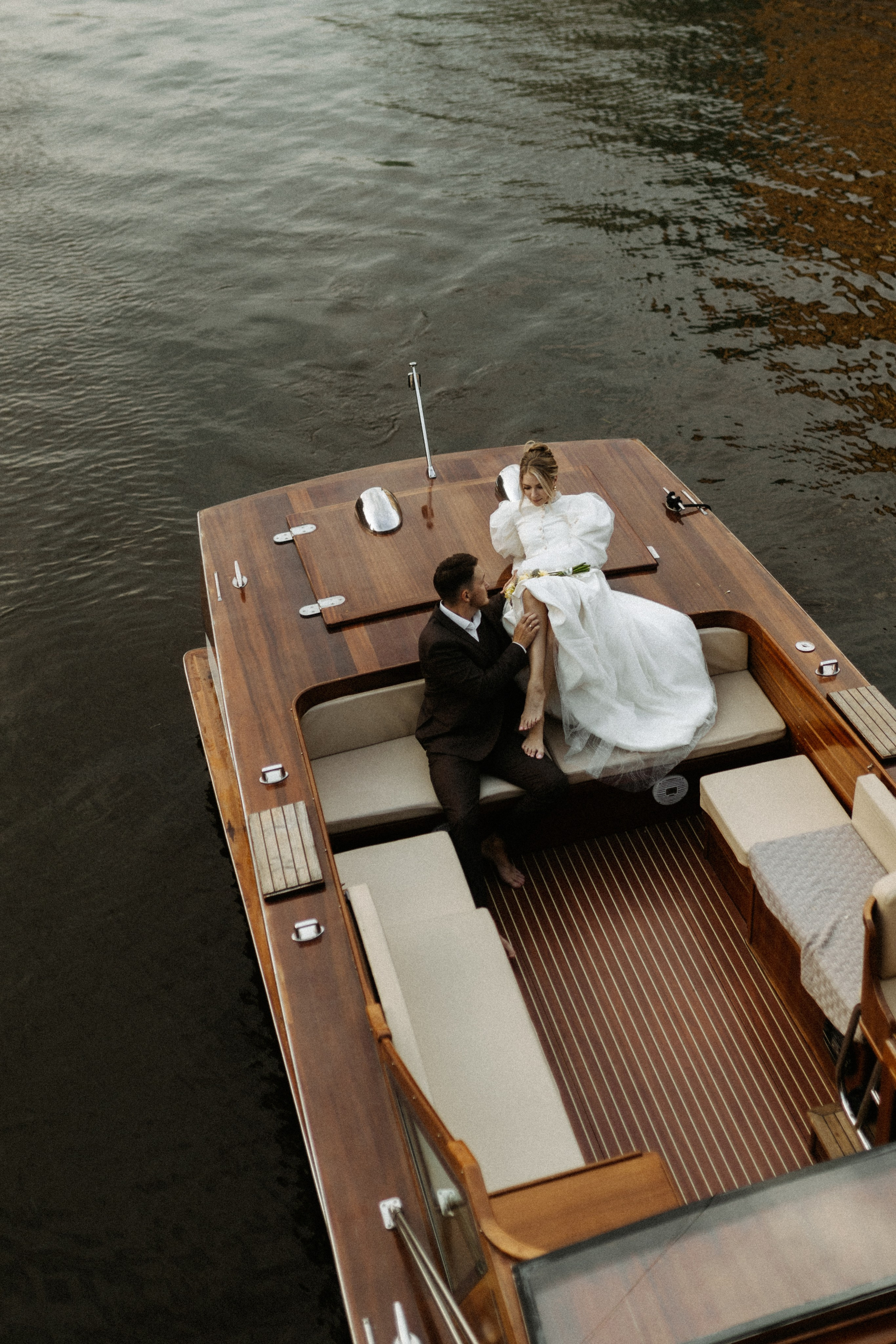 На катере. Фотограф в Санкт-Петербурге