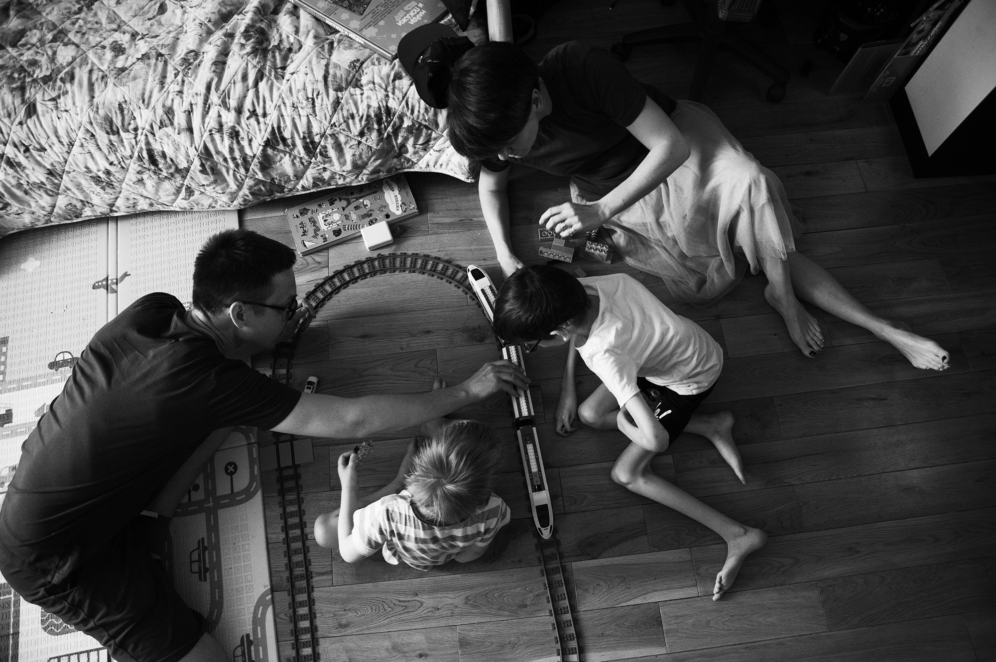 Домашняя съемка для Нади и Толи. Портретная фотография в Москве